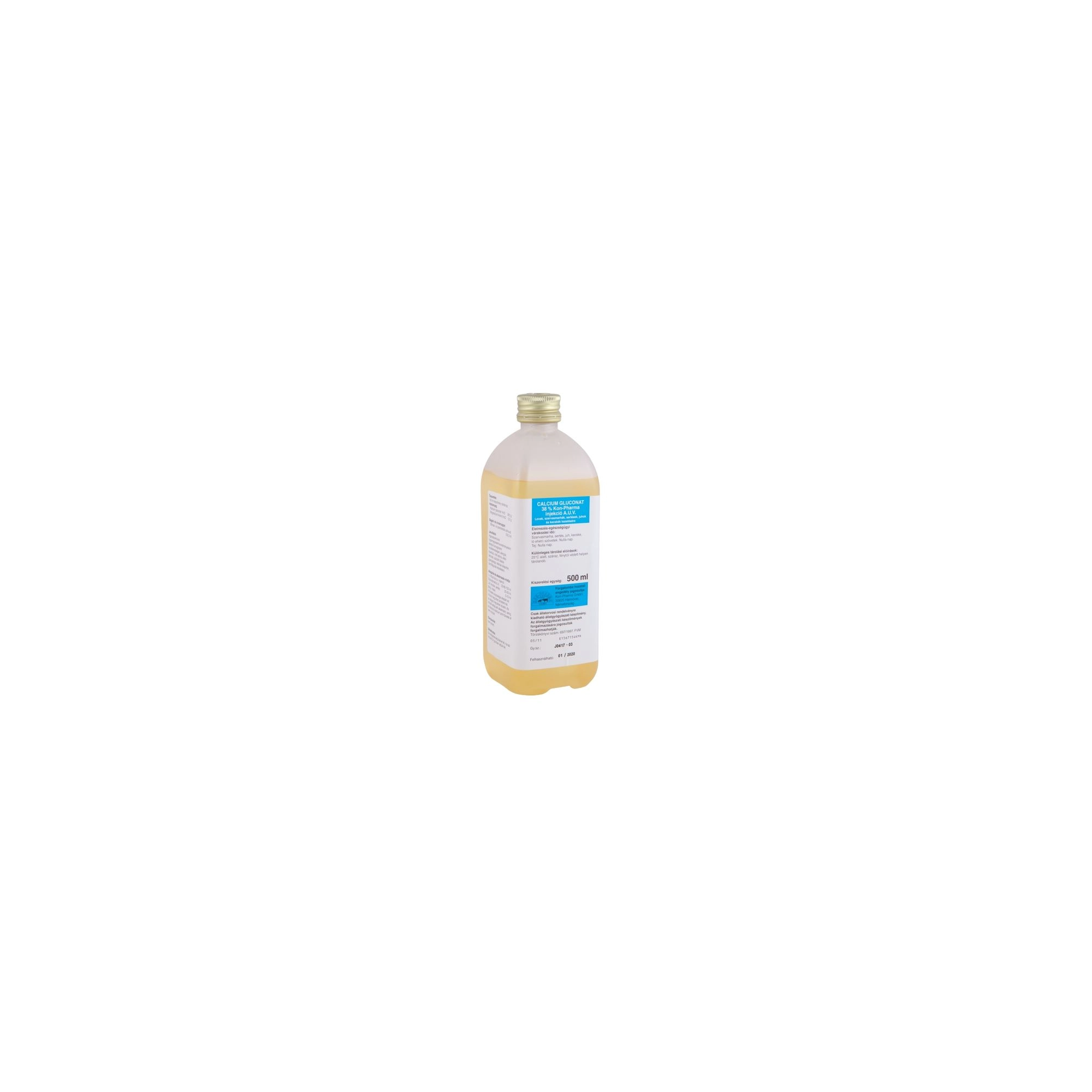 Calcium gluconat 38% 500 ml