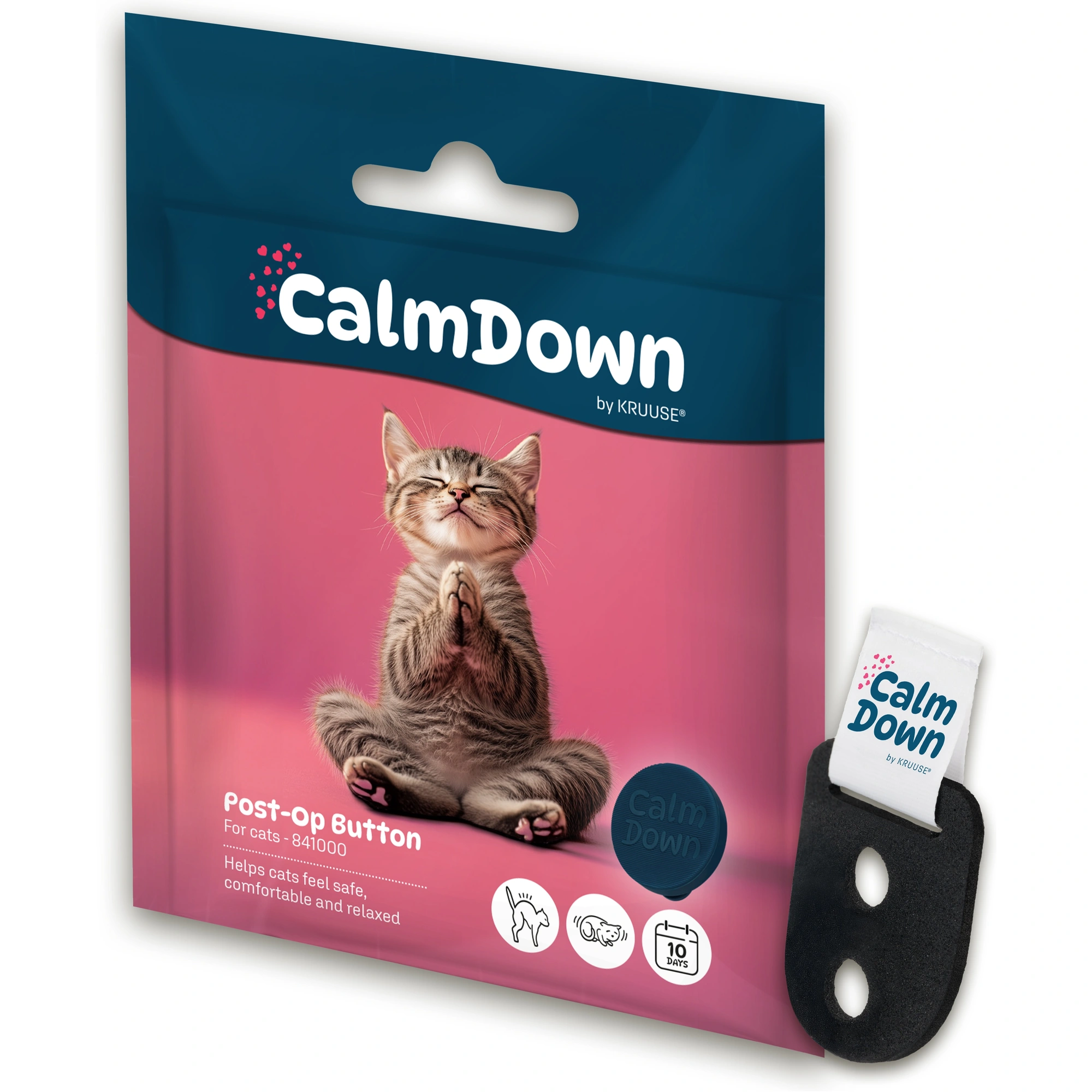 CalmDown KRUUSE® – macska stresszcsökkentő MultiUse készlet 1 gombos