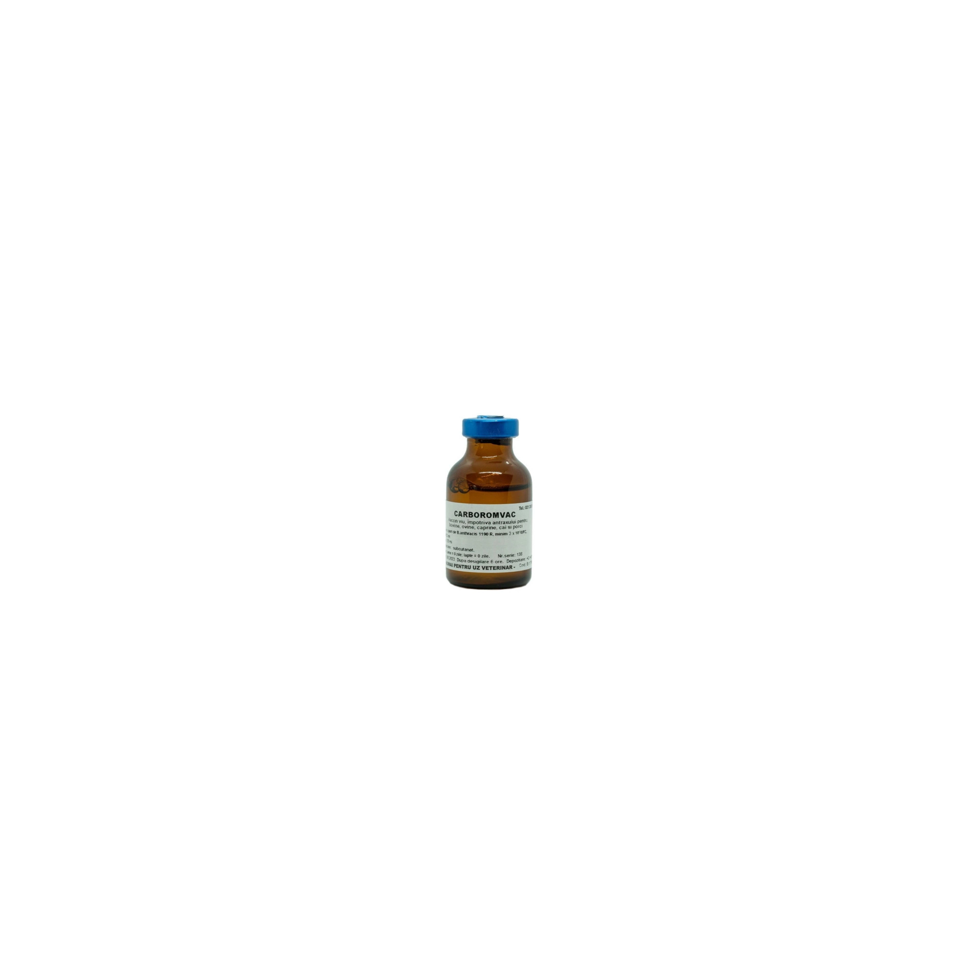 CARBOROMVAC 0,5 ML/ADAG 10 ML