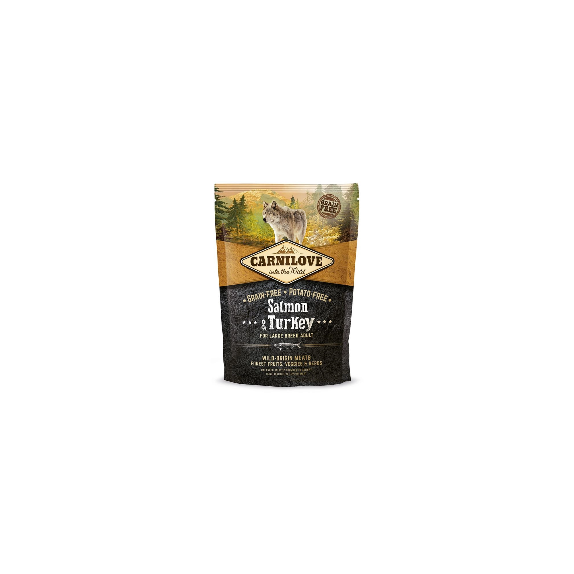 Carnilove Adult Large Salmon & Turkey- Lazac és Pulyka Hússal 1,5kg