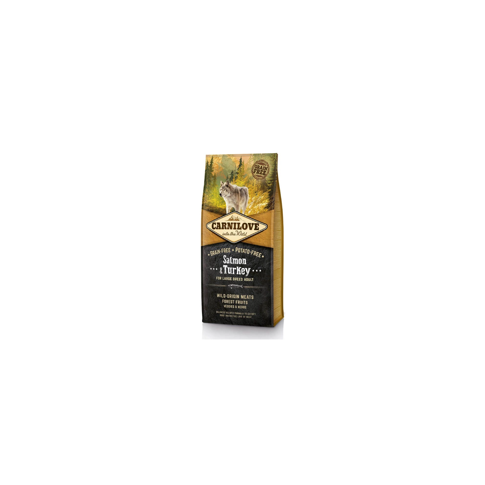 Carnilove Adult Large Salmon & Turkey- Lazac és Pulyka Hússal 12kg
