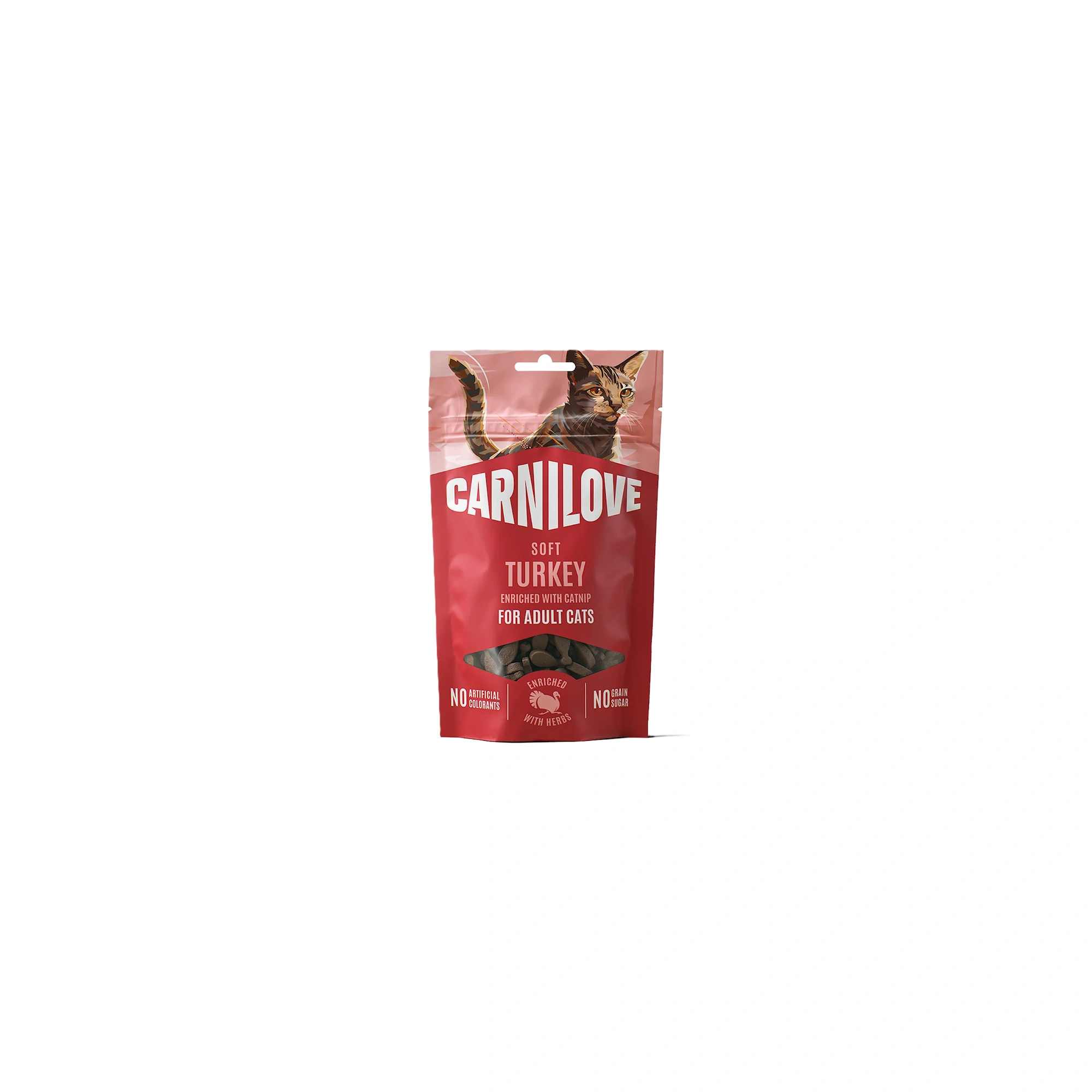 Carnilove Cat Soft Snack Turkey enriched with Catnip - Pulykával és Macskamentával 50g