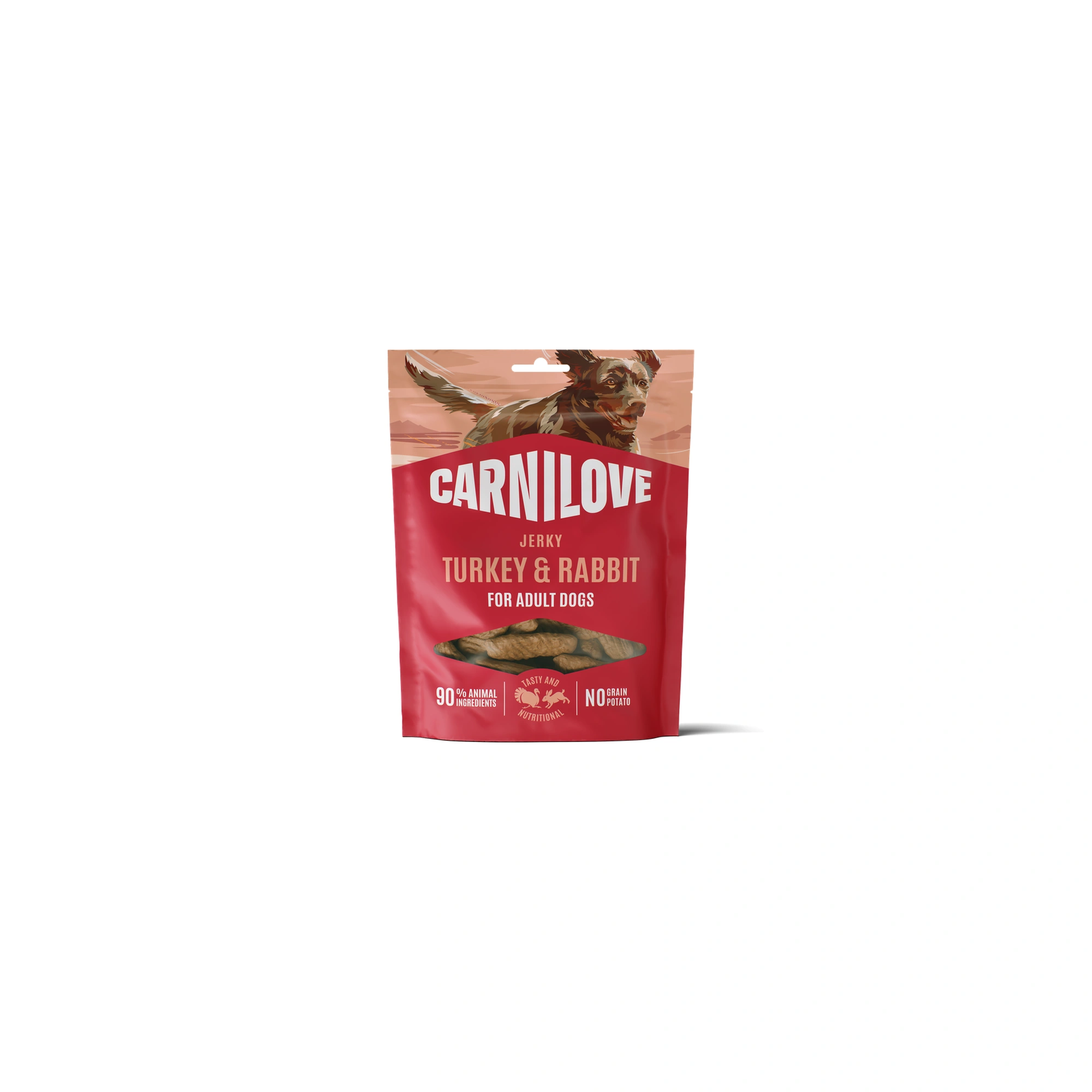 Carnilove Dog Jerky Turkey & Rabbit - Pulyka és Nyúl 100g