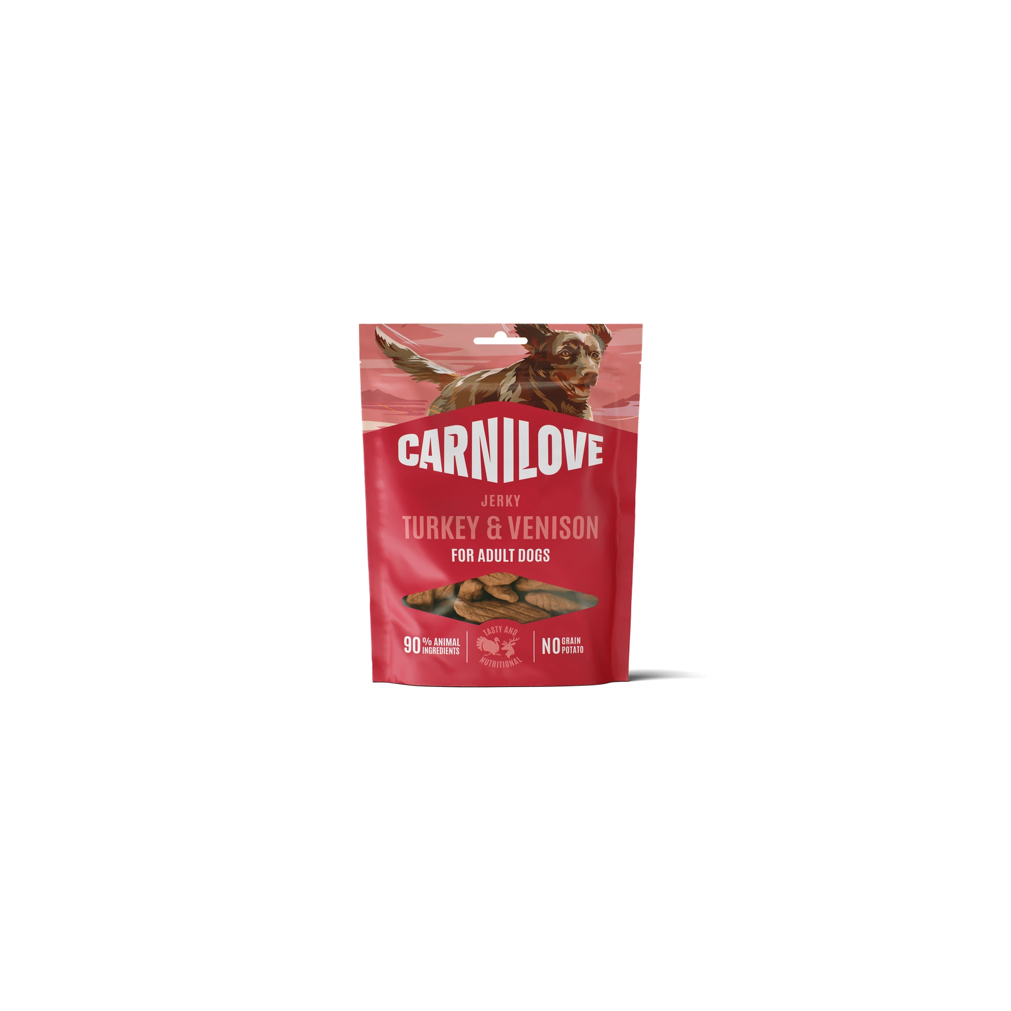 Carnilove Dog Jerky Turkey & Venison - Pulyka és Vad 100g