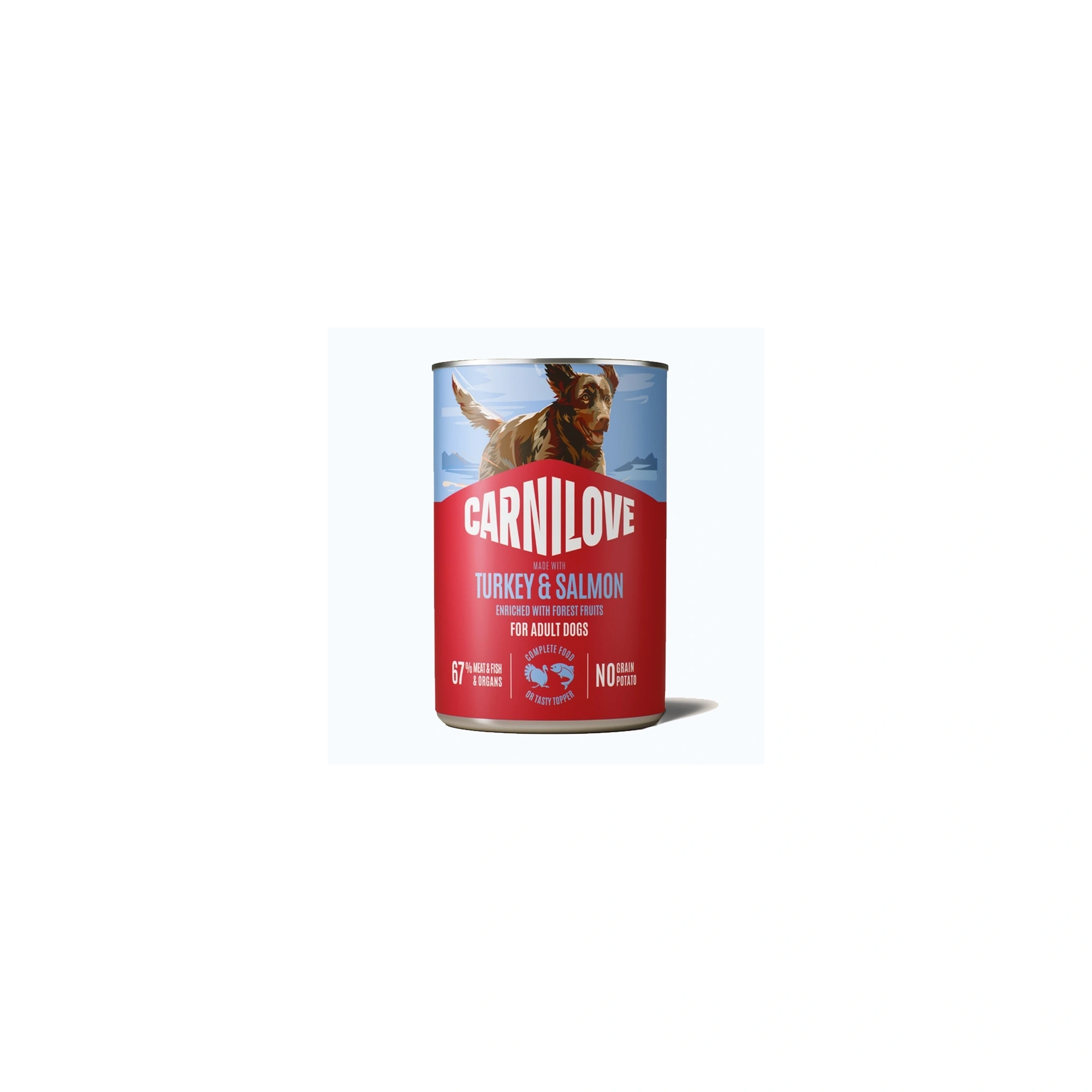 Carnilove Dog Konzerv Adult Paté Salmon&Turkey 400g