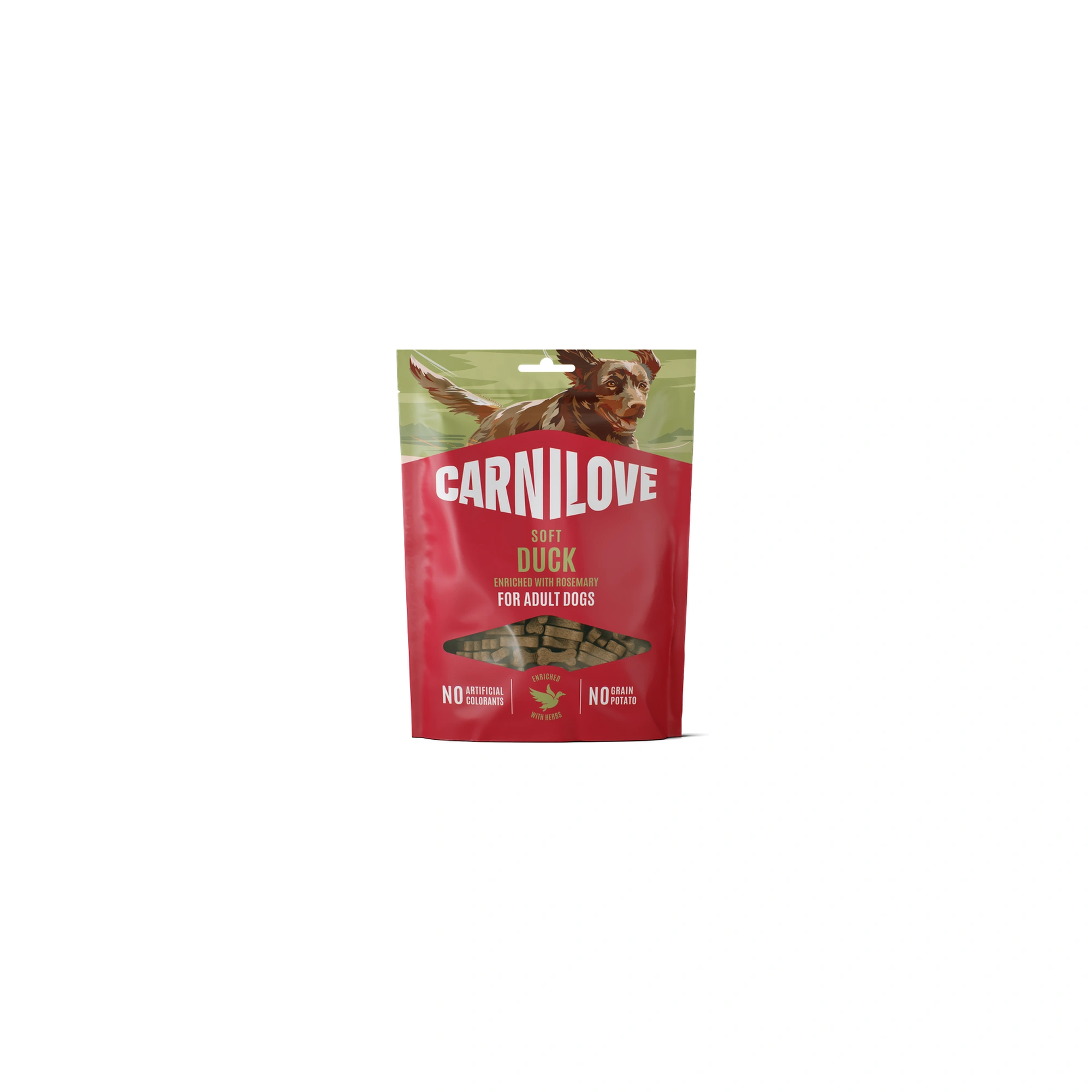 Carnilove Dog Soft Snack Duck Enriched With Rosemary - Kacsa Rozmaringgal 200g
