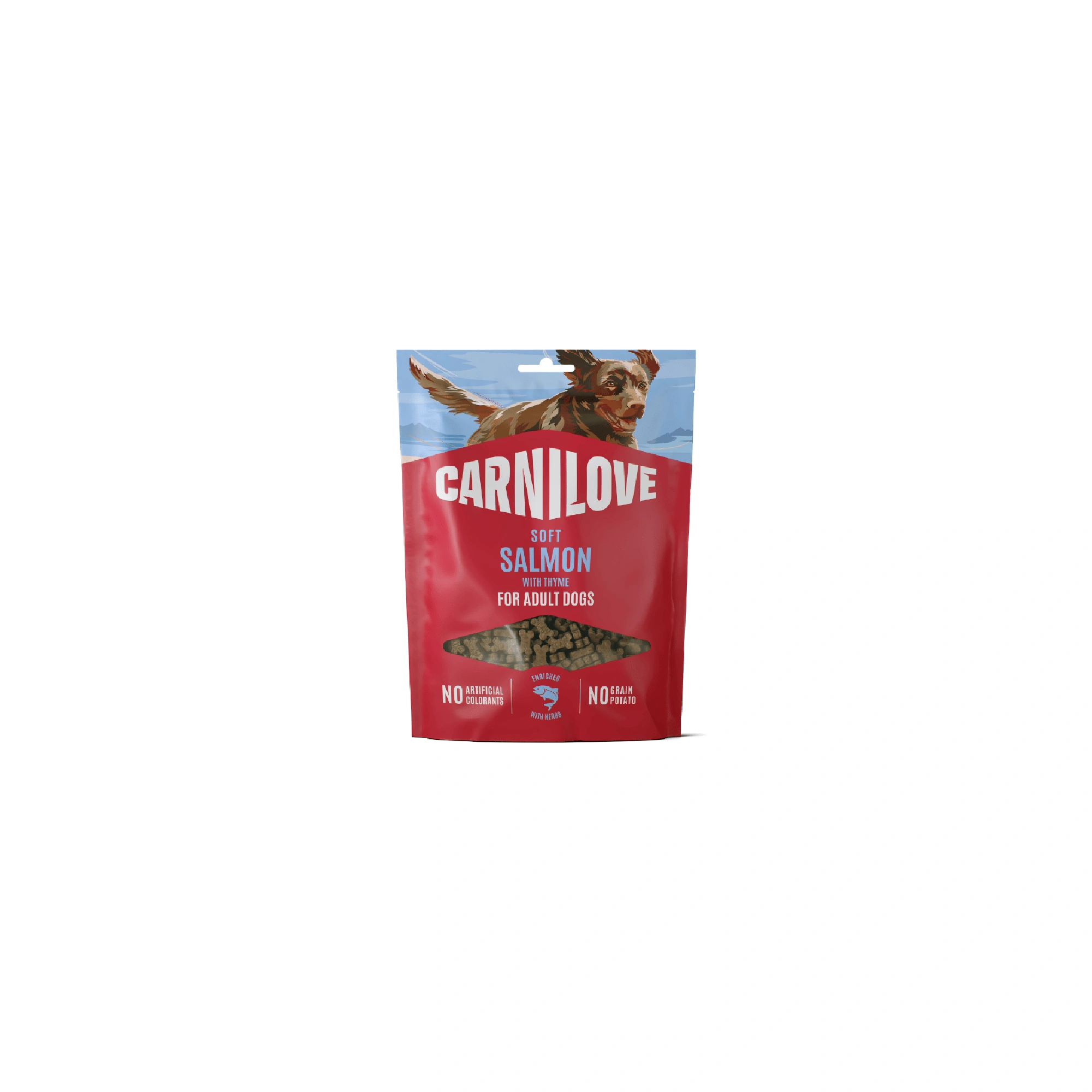 -Carnilove Dog Soft Snack Salmon With Thyme - Lazac Kakukkfűvel kistestű kutyáknak 200g
