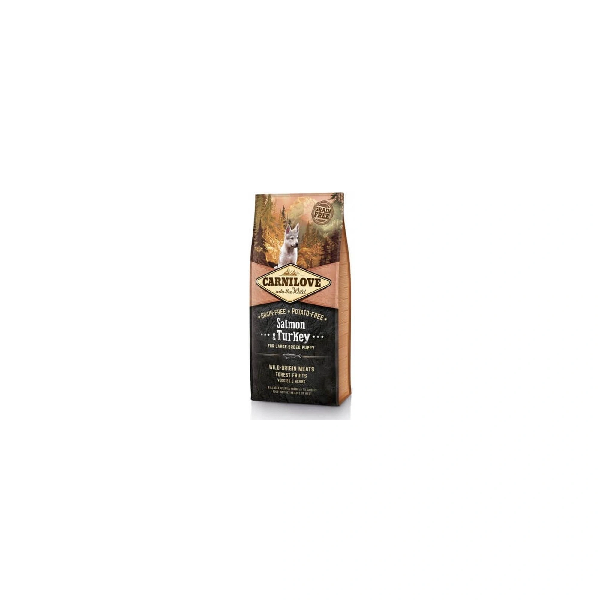 Carnilove Puppy Salmon & Turkey Large - Lazac & Pulyka 4kg