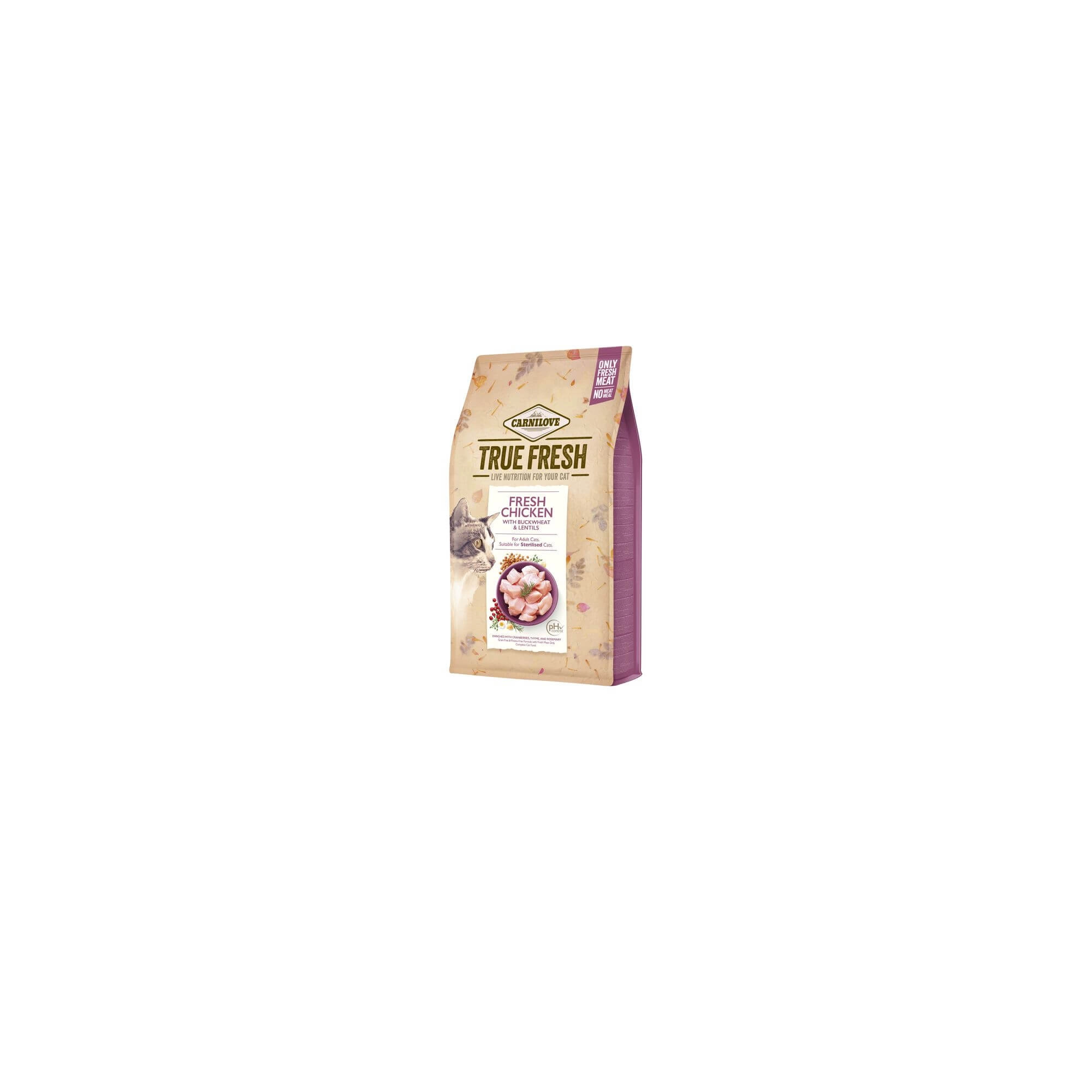 Carnilove True Fresh Cat Adult Chicken - csirke 4,8kg