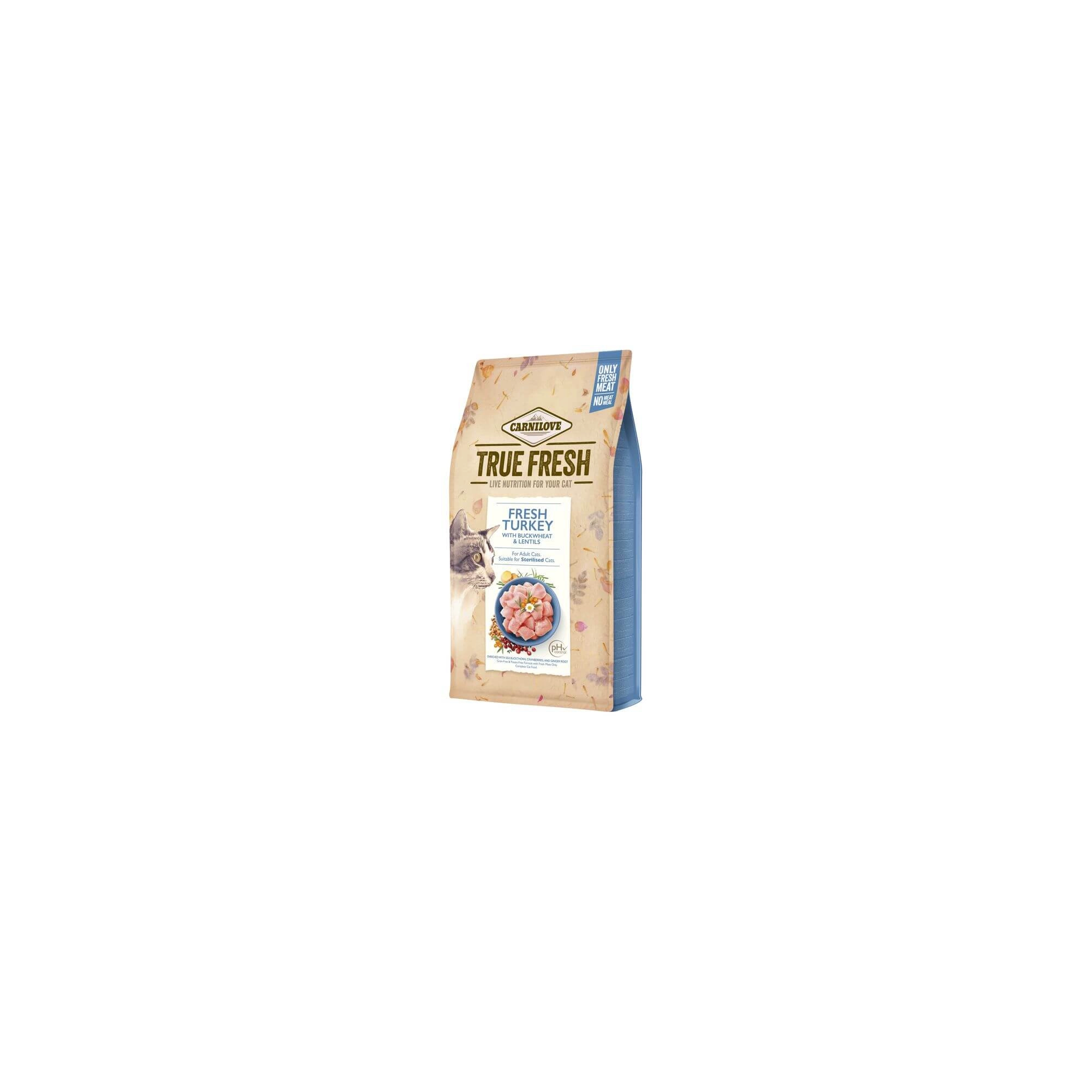 Carnilove True Fresh Cat Adult Turkey - pulyka 1,8kg