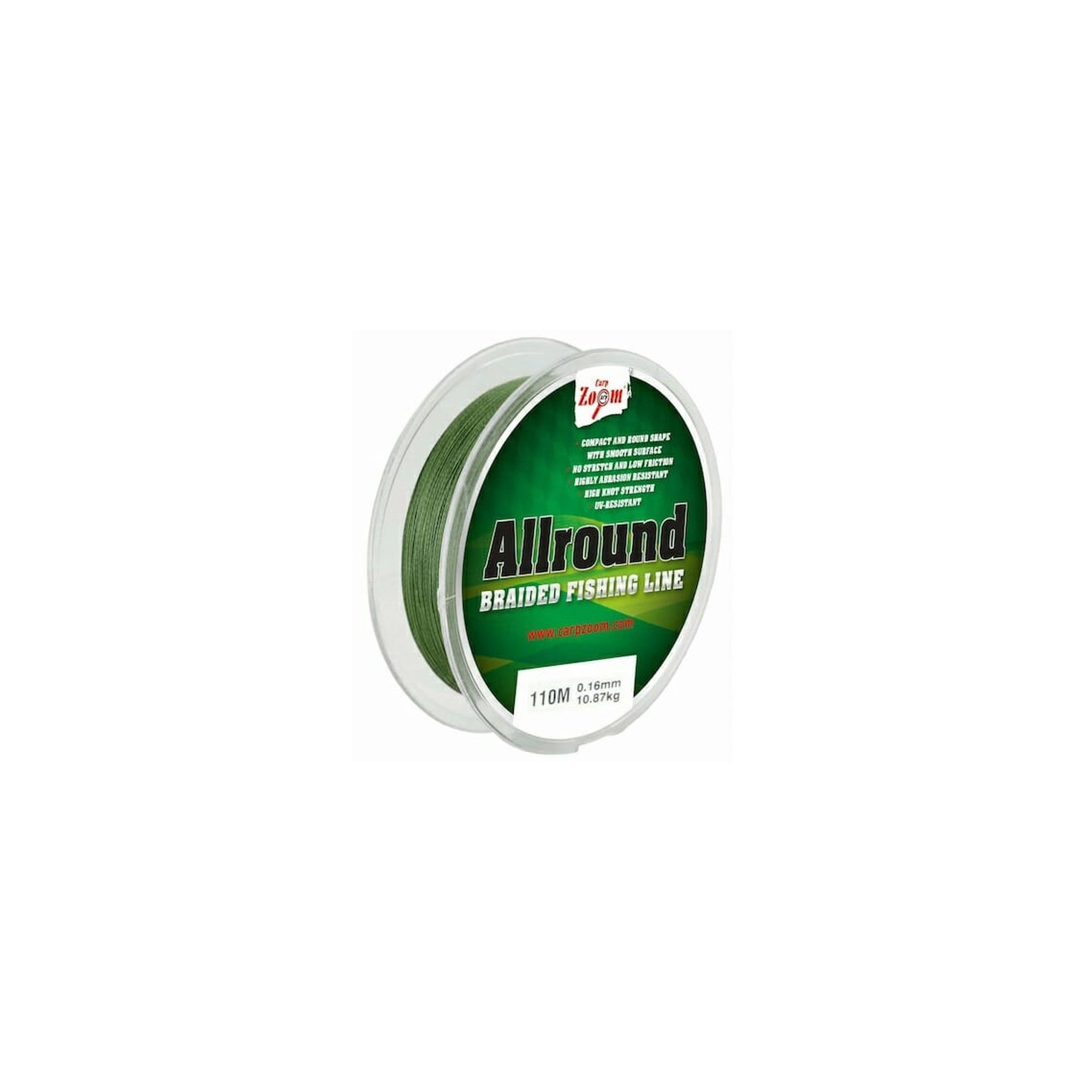 CarpZoom Allround fonott zsinór 110 m, ? 0,14 mm, PT 9,43 kg