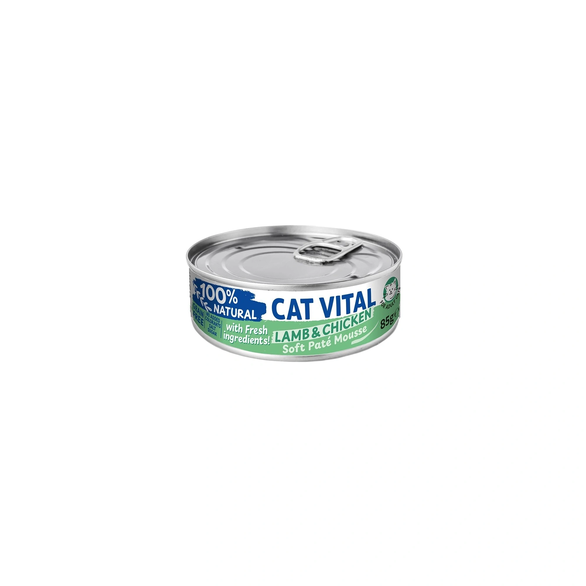 Cat Vital konzerv mousse báránnyal és csirkével felnőtt macskáknak 85g