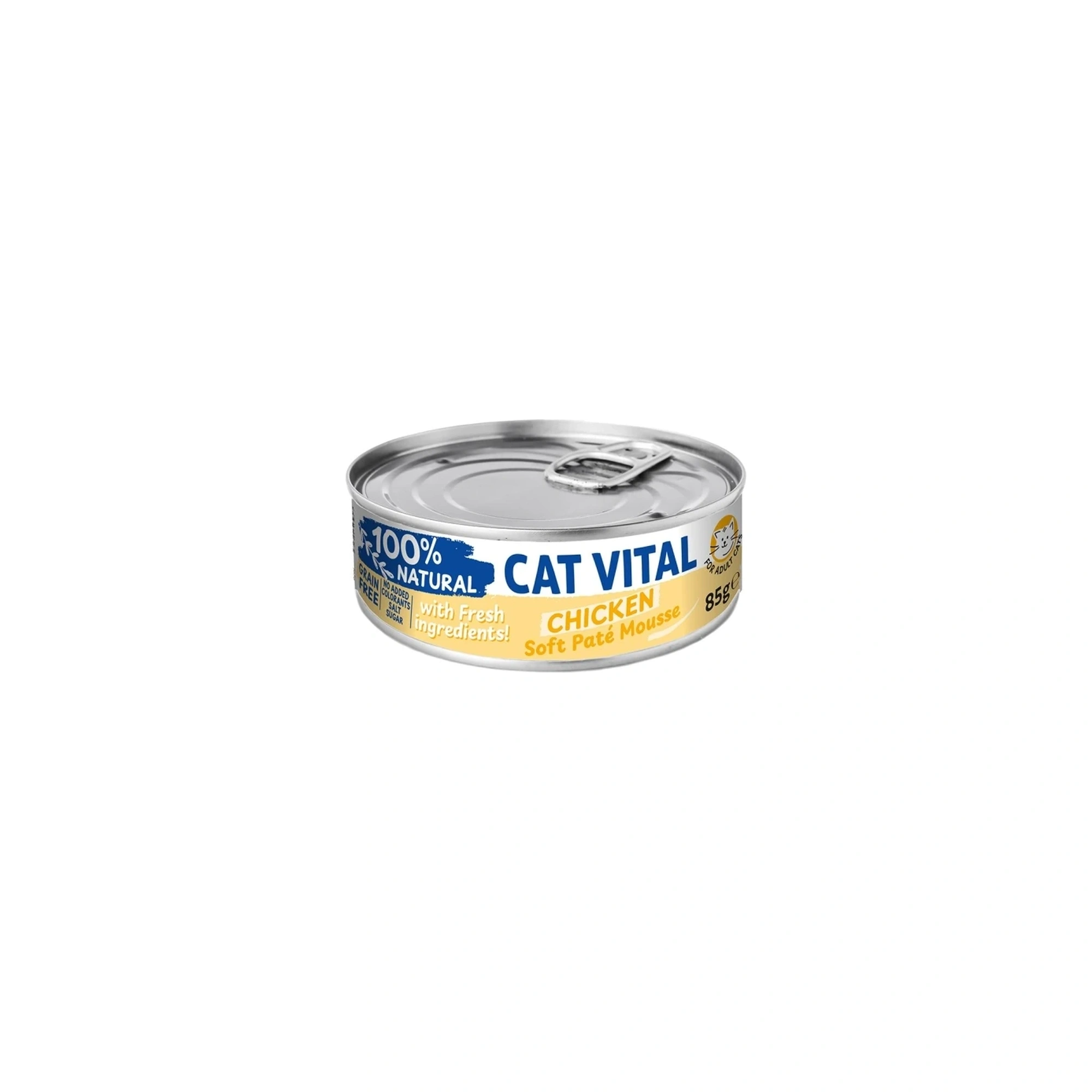 Cat Vital konzerv mousse csirkével felnőtt macskáknak 85g
