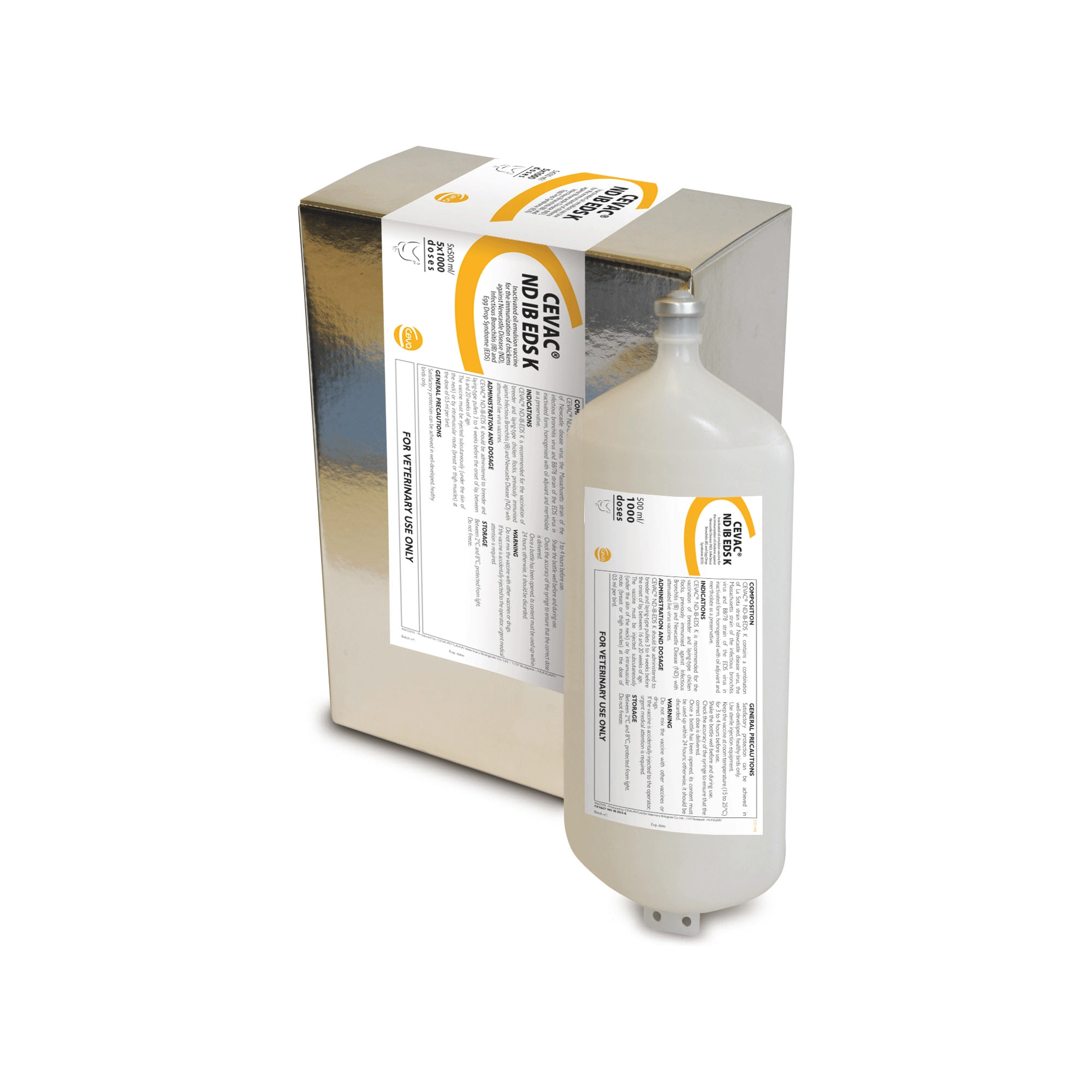Cevac Nd+Ib+Eds K vakcina 500 ml