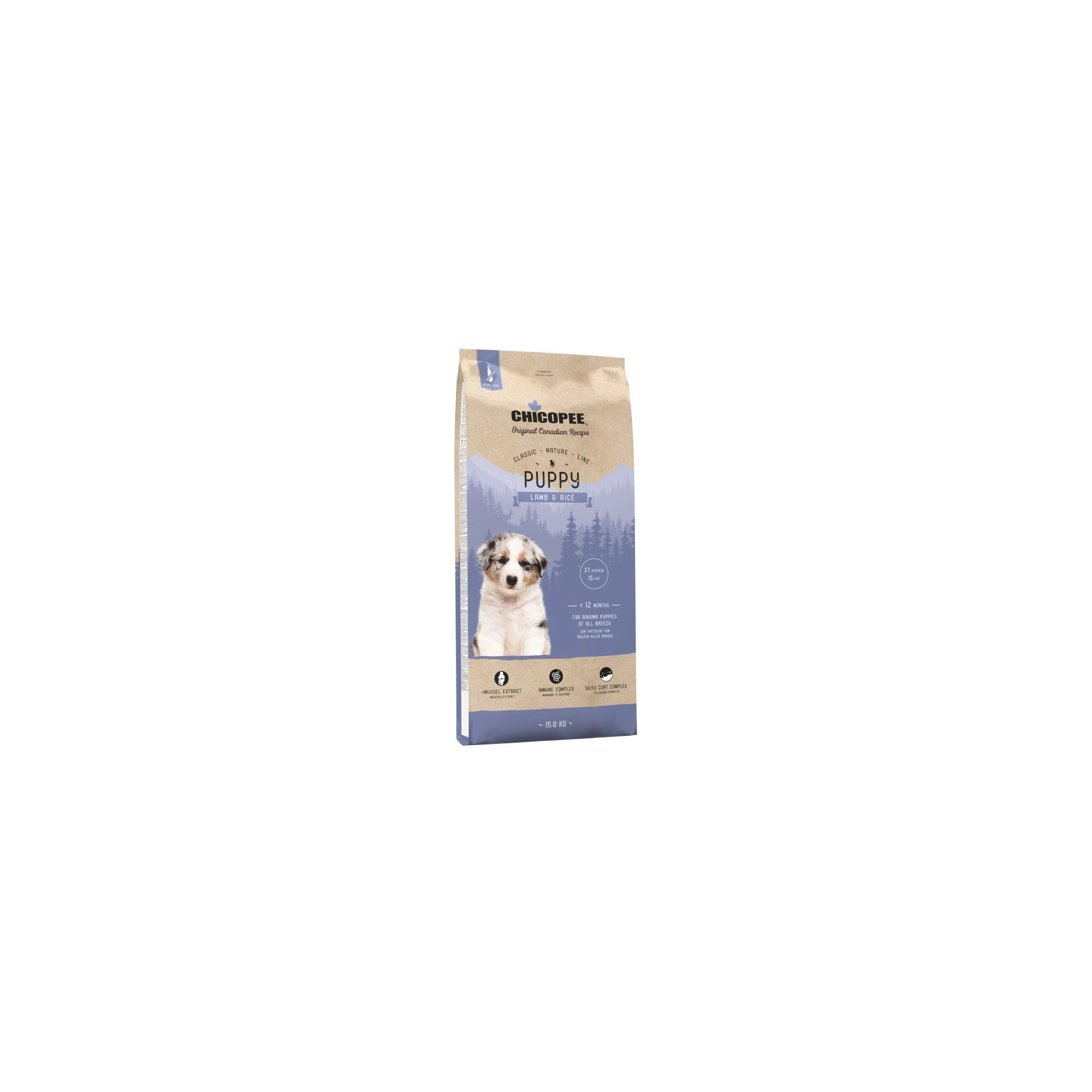 Chicopee CNL Puppy Lamb & Rice 15kg