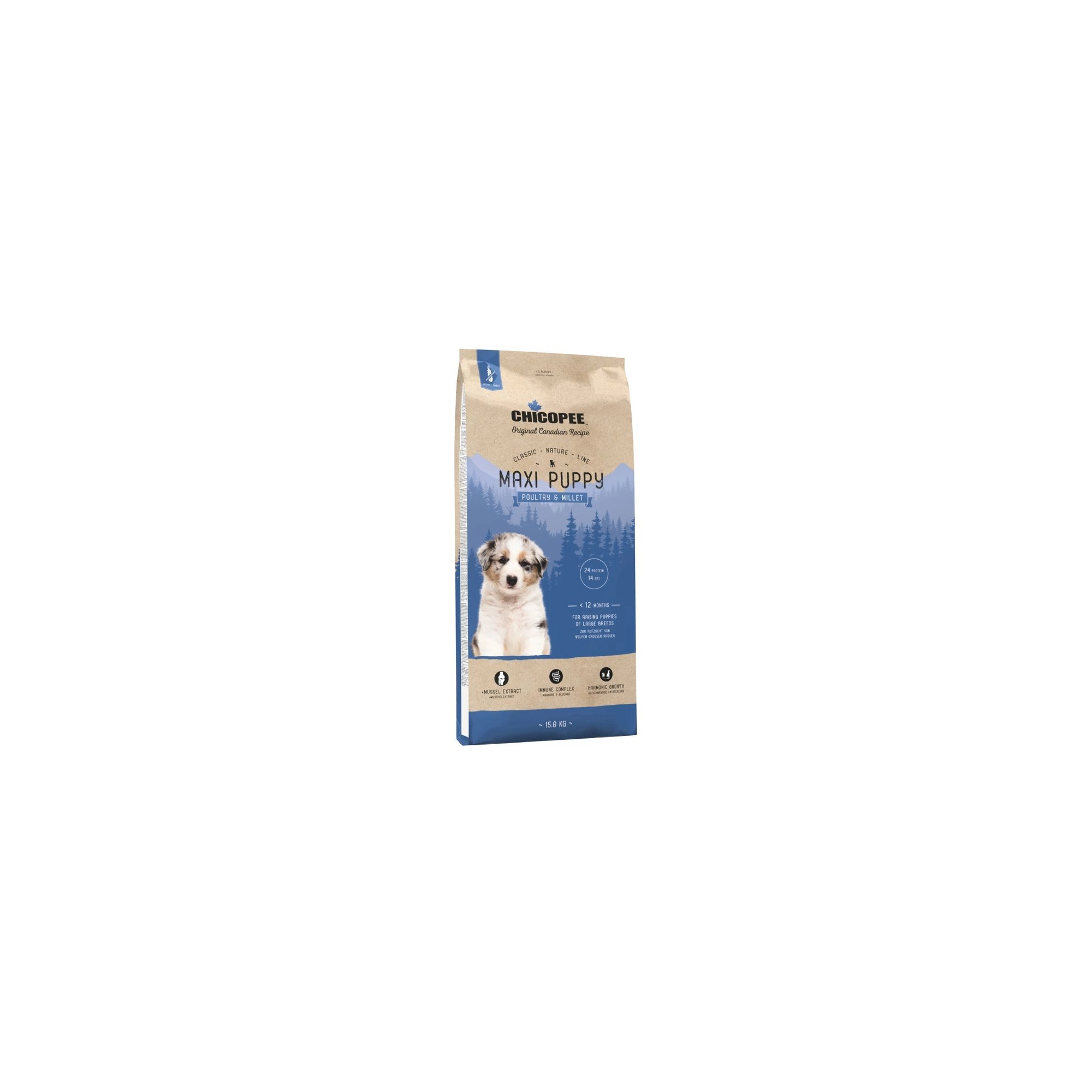 Chicopee CNL Maxi Puppy Poultry & Millet 15kg