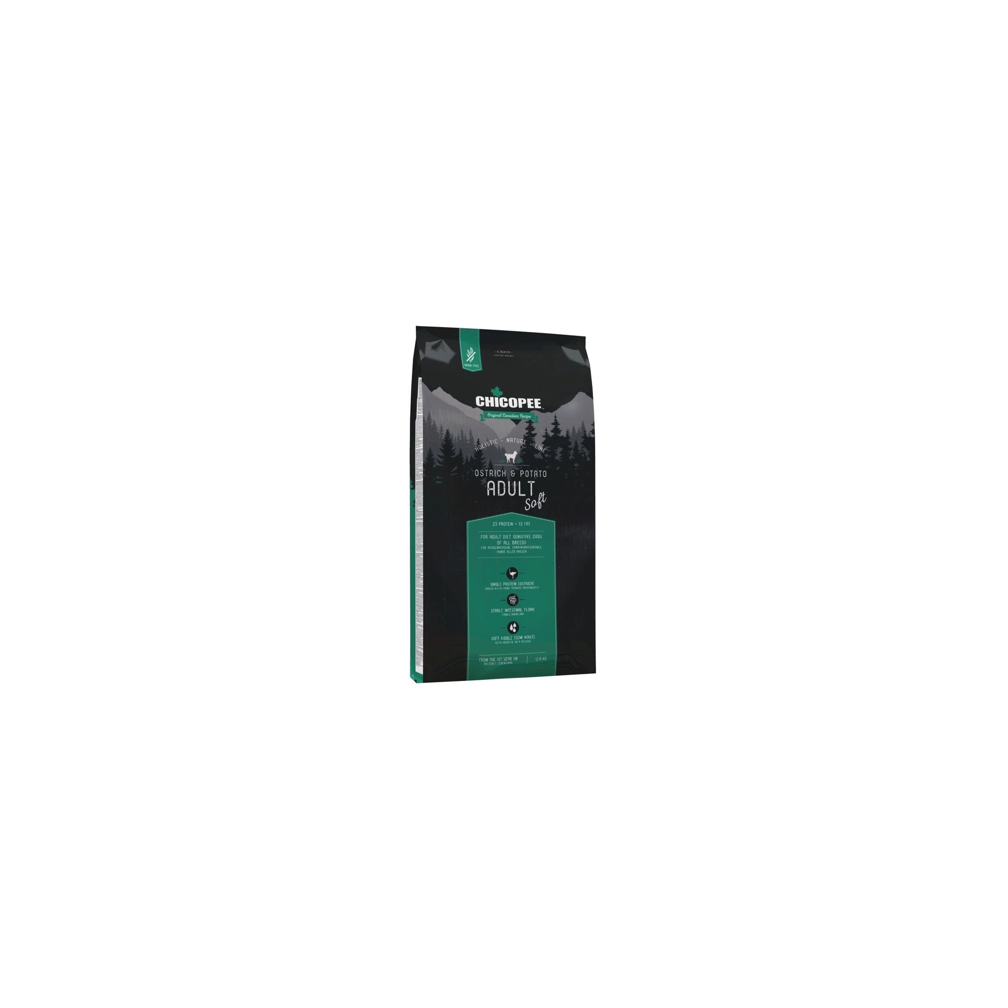 Chicopee HNL Grain Free Soft Adult Ostrich & Potato 12kg