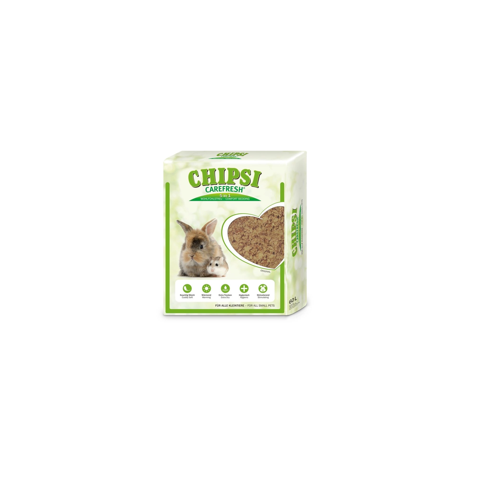 Chipsi Alom Carefresh Original, 60l (4kg)
