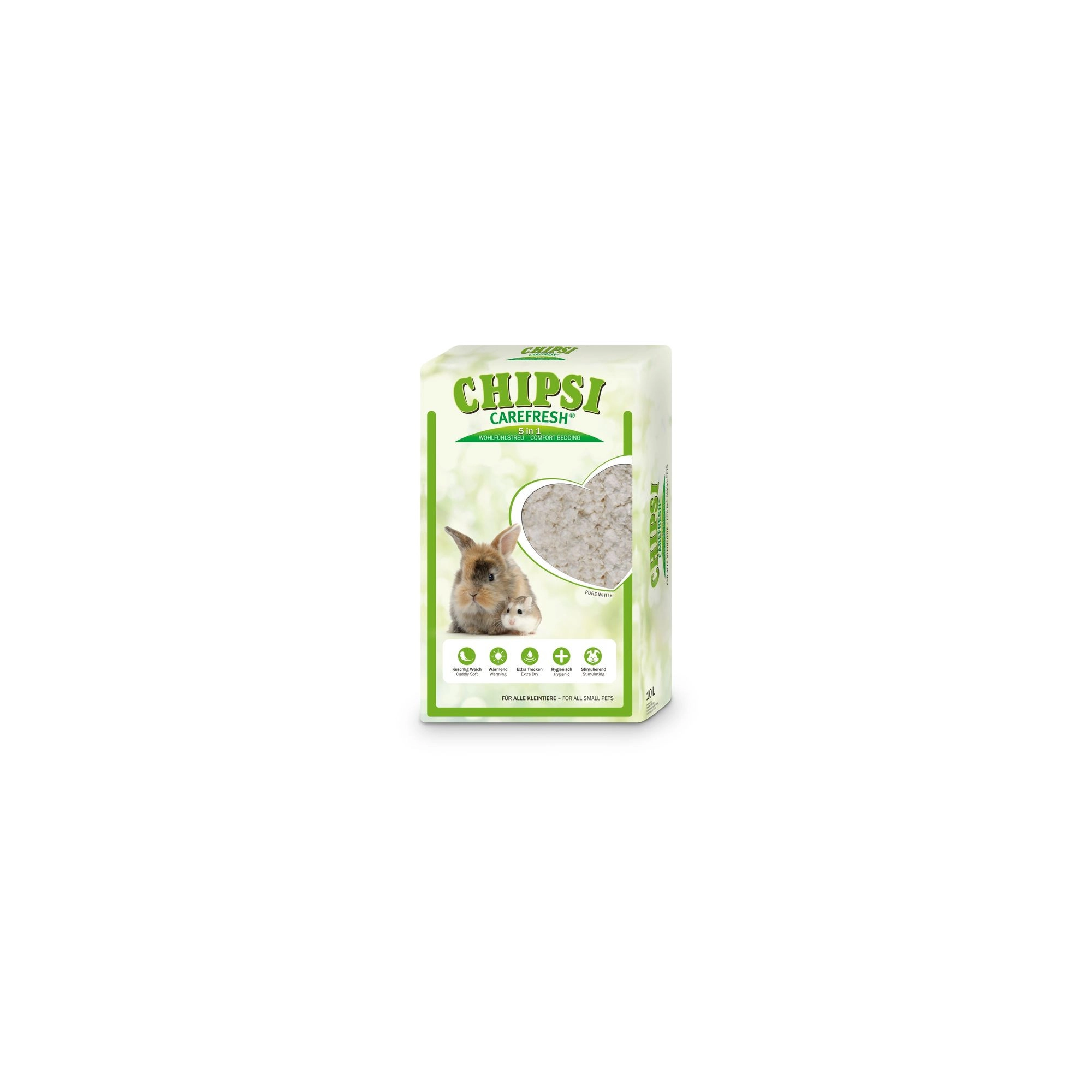Chipsi Alom Carefresh Pure White, 10l (1kg)