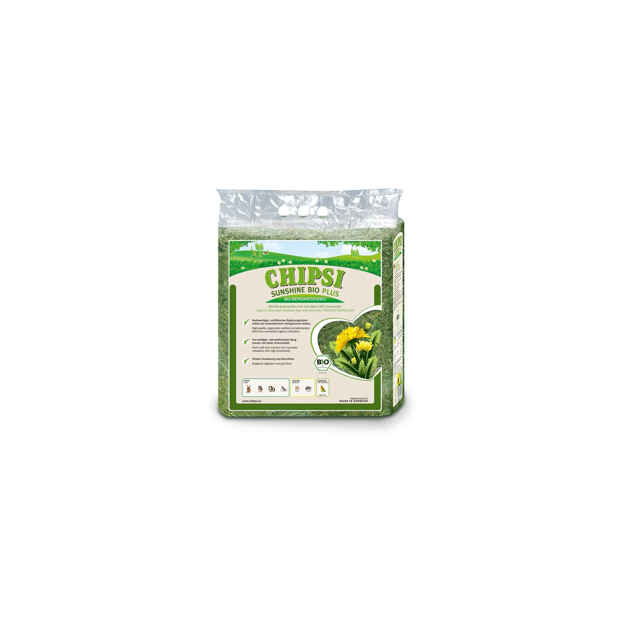 Chipsi Széna Bio Gyermekláncfű 600g