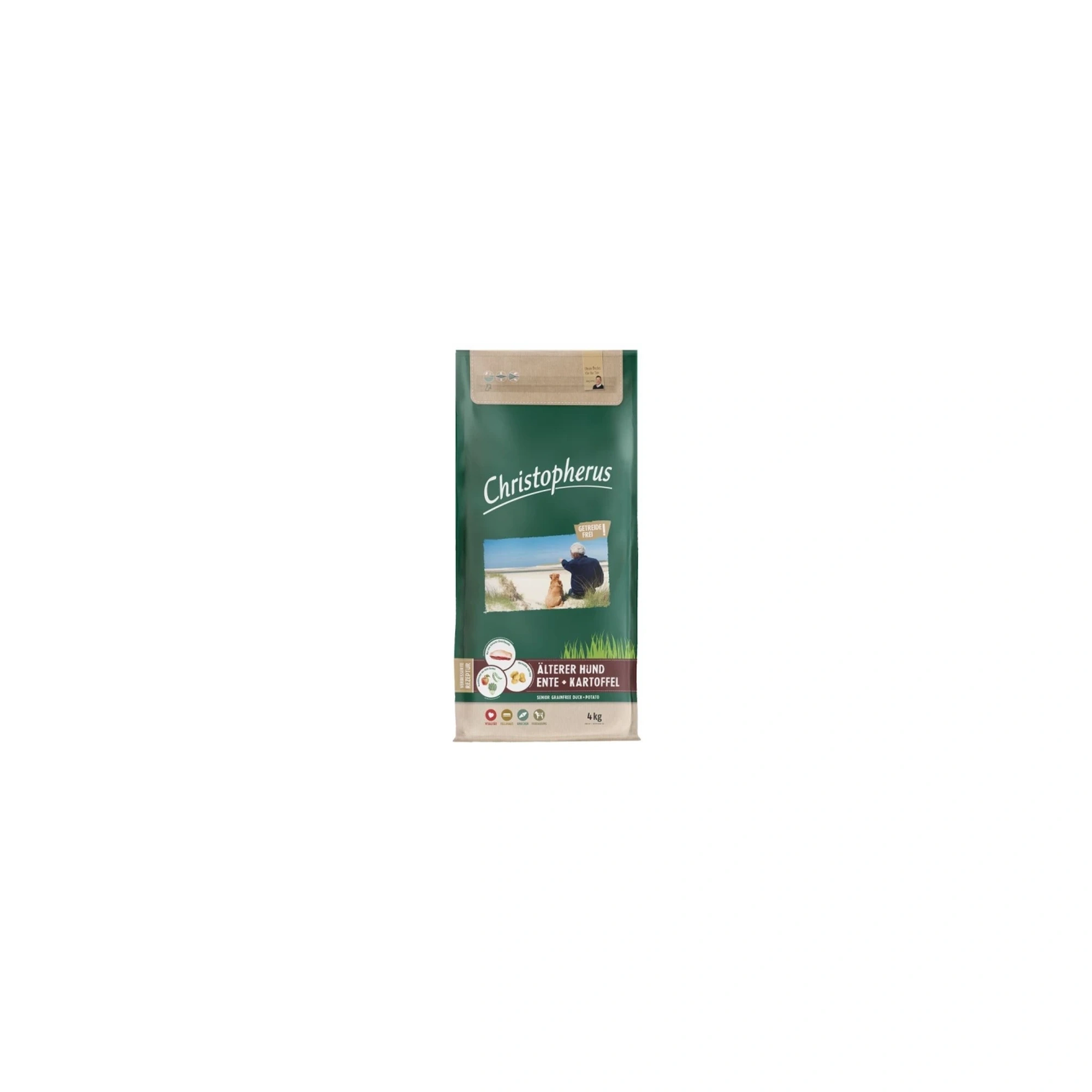 Christopherus Dog Adult Grainfree Kacsa és burgonya Small & medium 4kg
