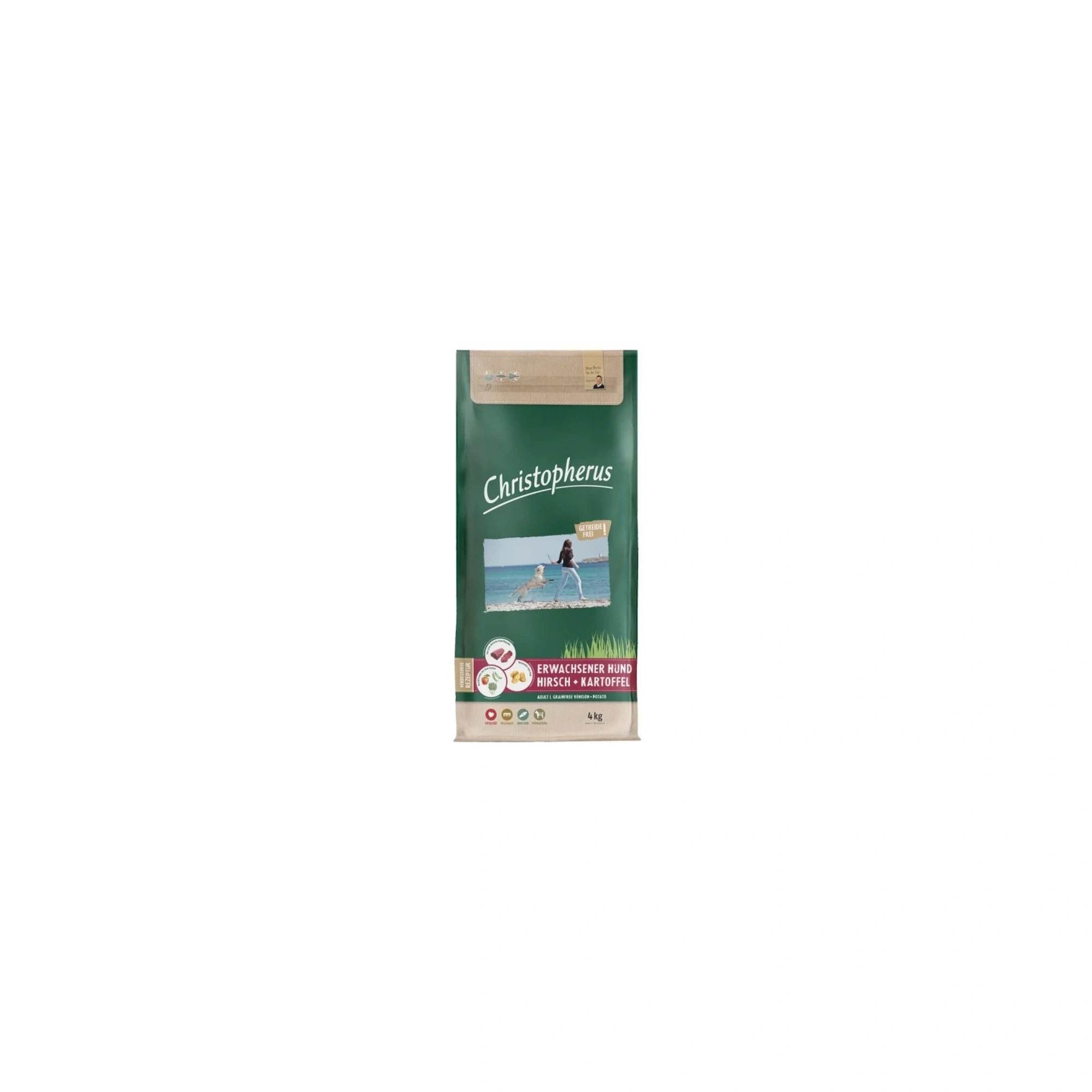 Christopherus Dog Adult Grainfree Szarvas és burgonya Large 4kg