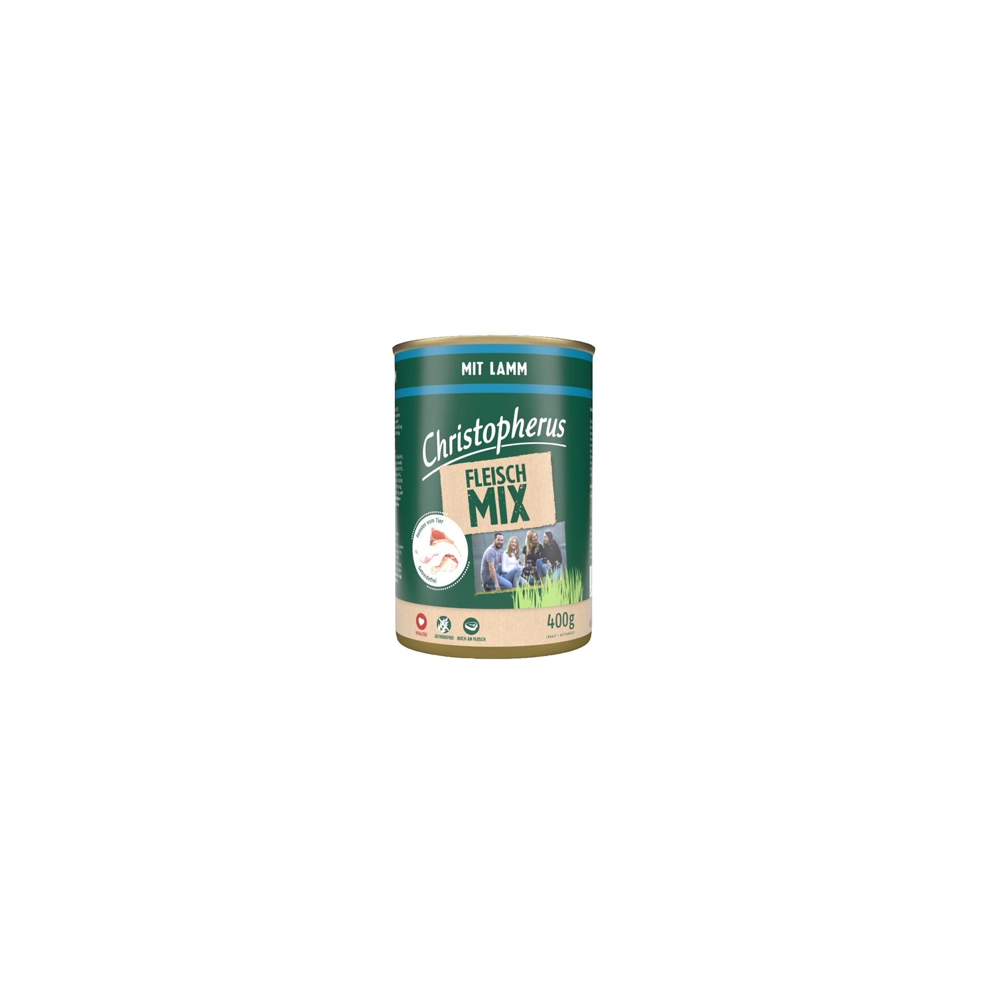 Christopherus Dog konzerv meat mix bárány 400g