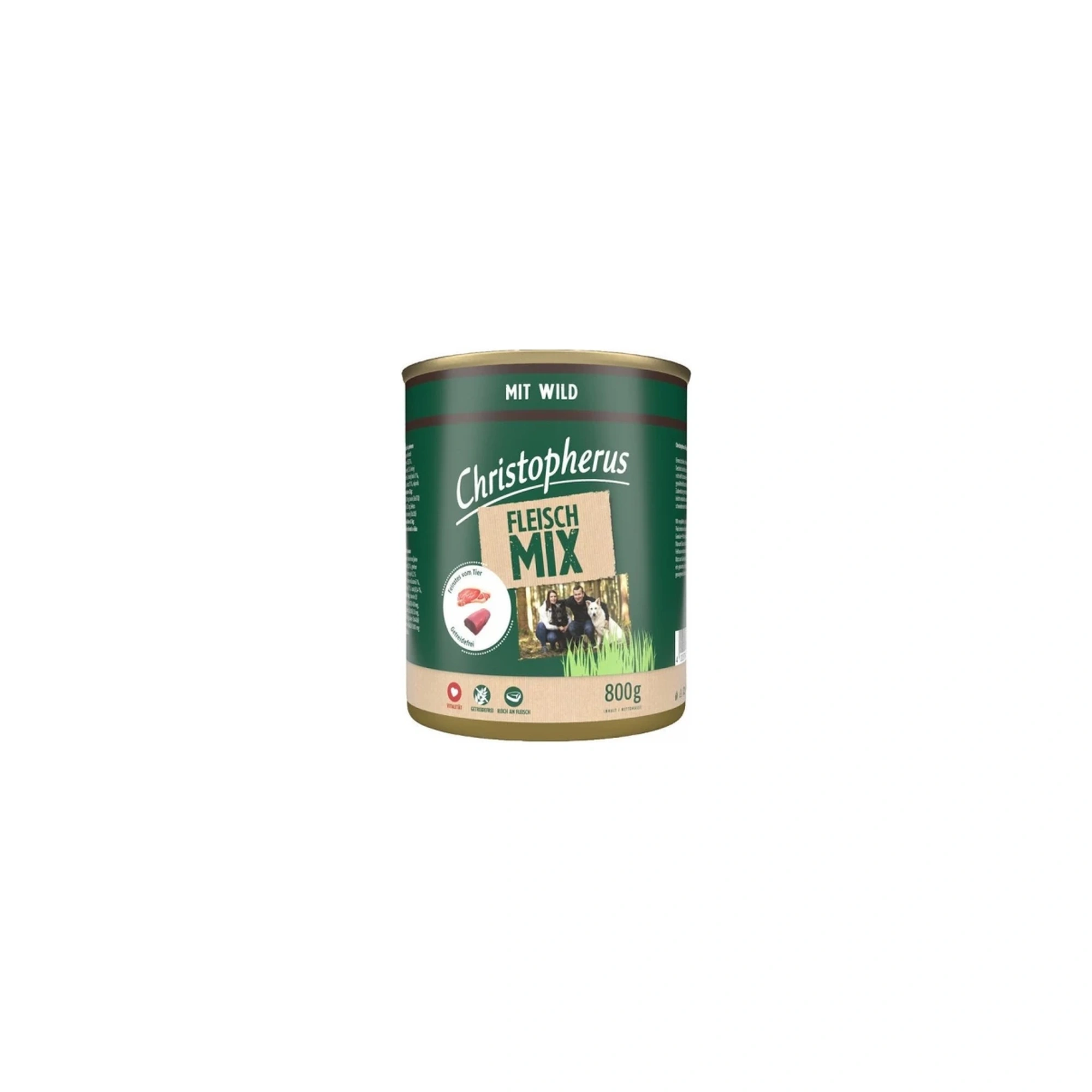 Christopherus Dog konzerv meat mix vad 800g