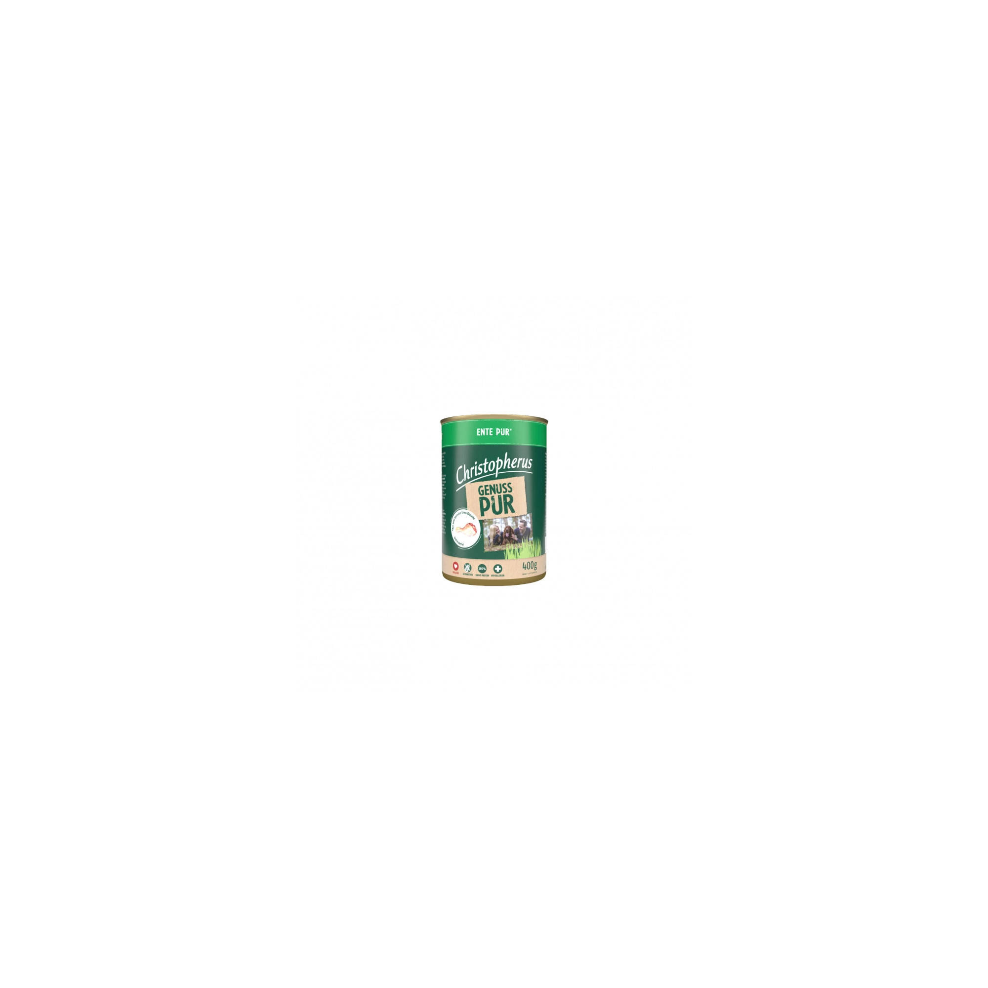 Christopherus Dog konzerv pure kacsa 400g