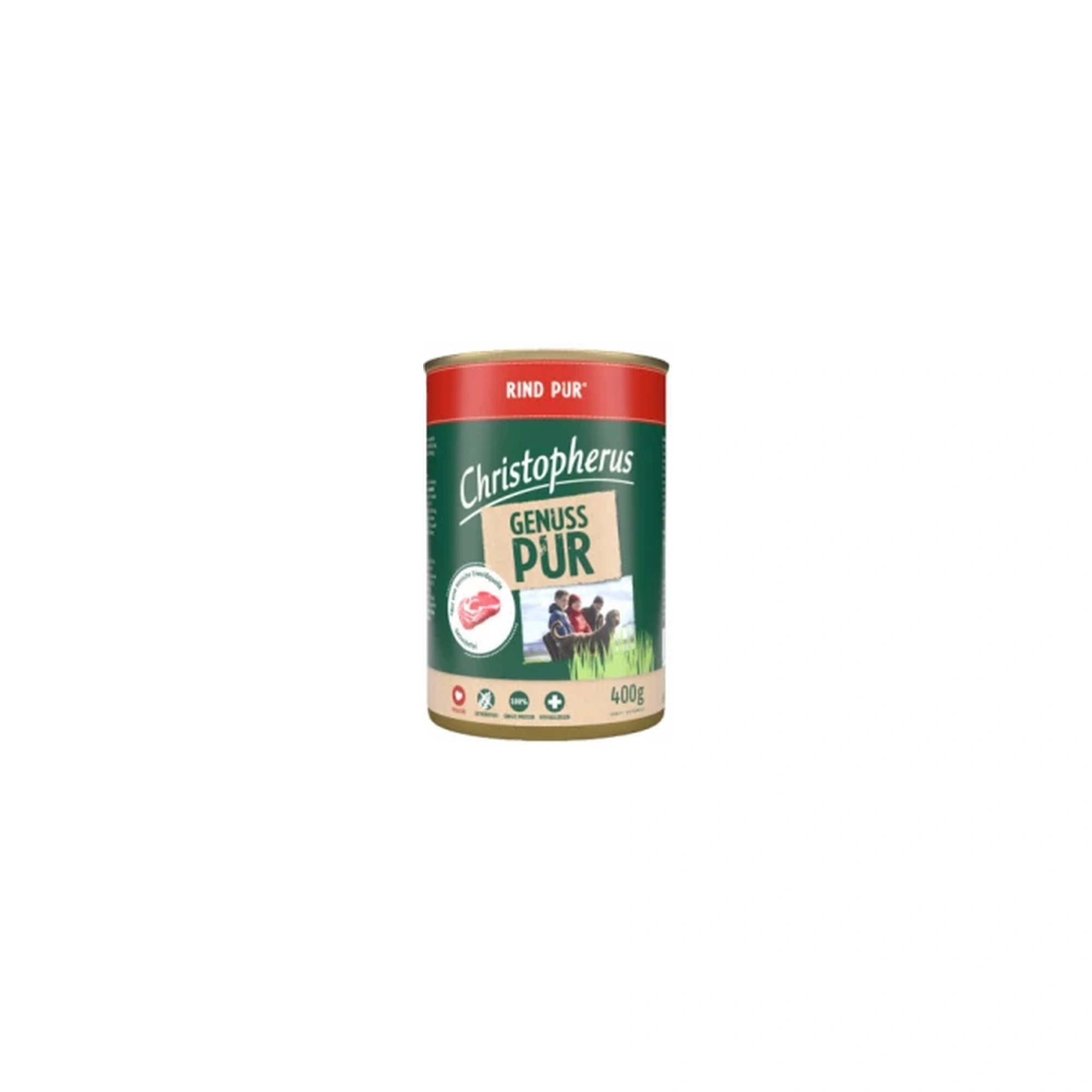 Christopherus Dog konzerv pure marha 400g