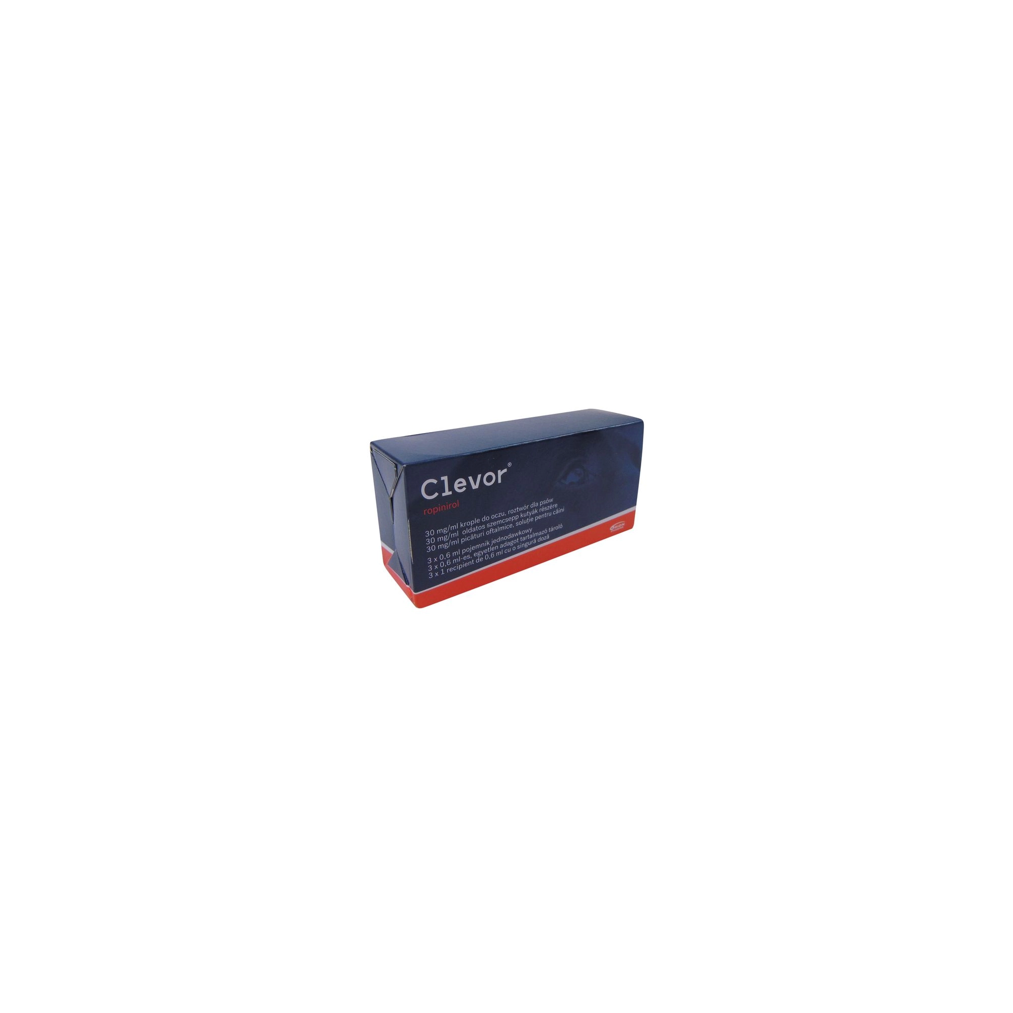 Clevor 30 mg/ml szemcseppoldat 3x0,6 ml