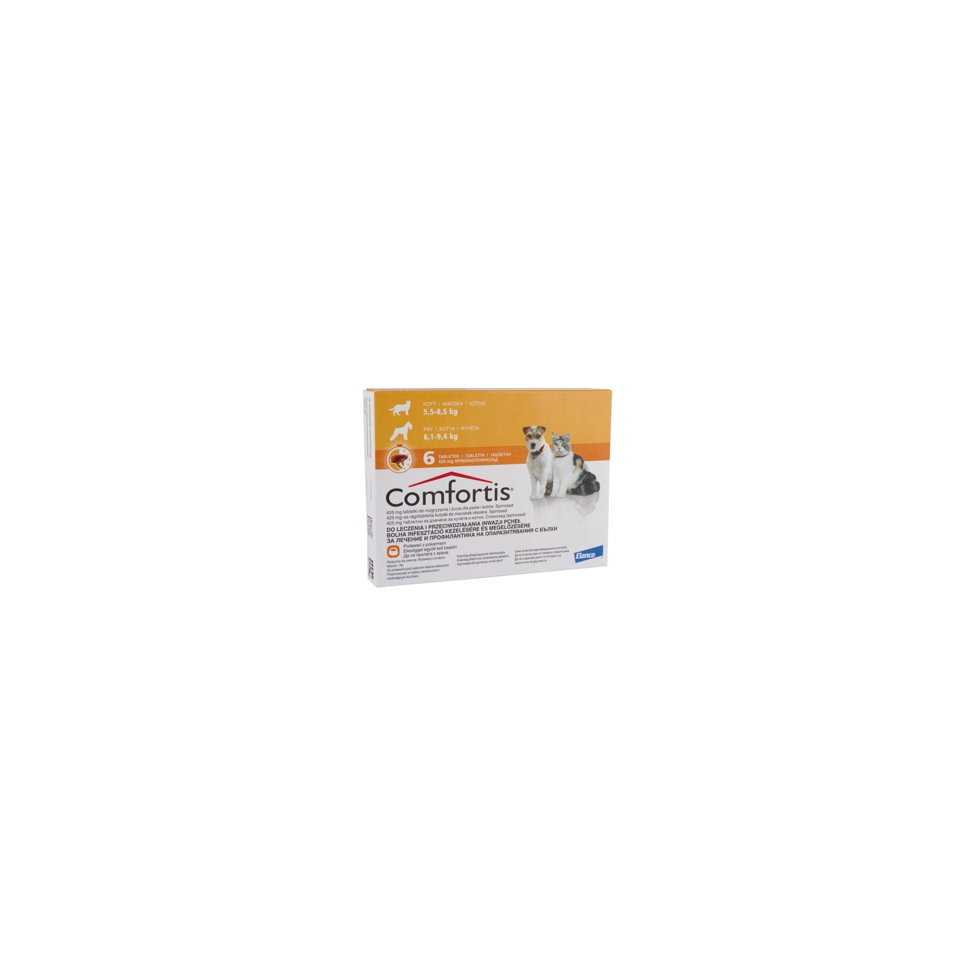 Comfortis 425 mg tabletta 6x