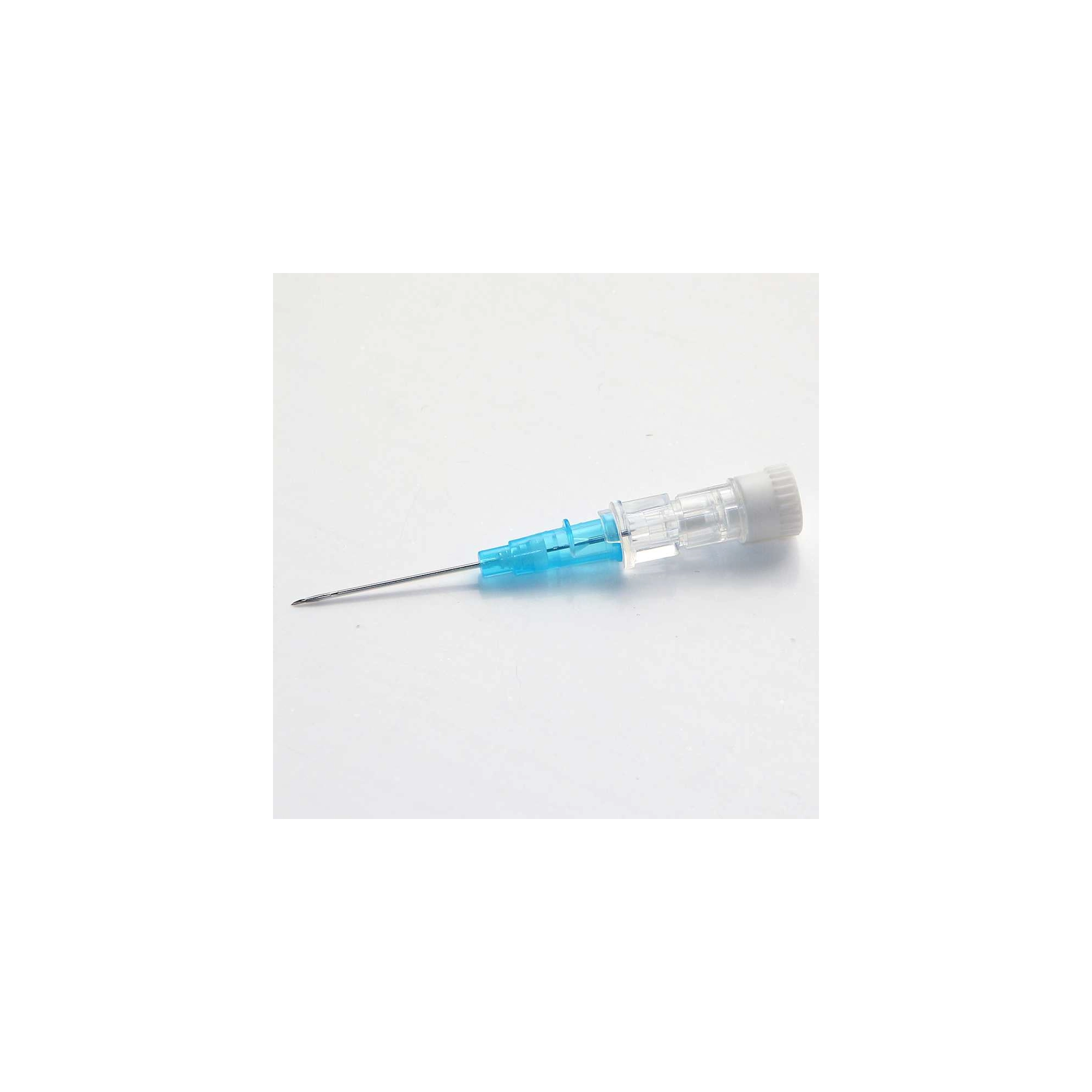 IV katéter egyenes szárnyak nélkül - G22 - kék - 0,9mm - 25mm