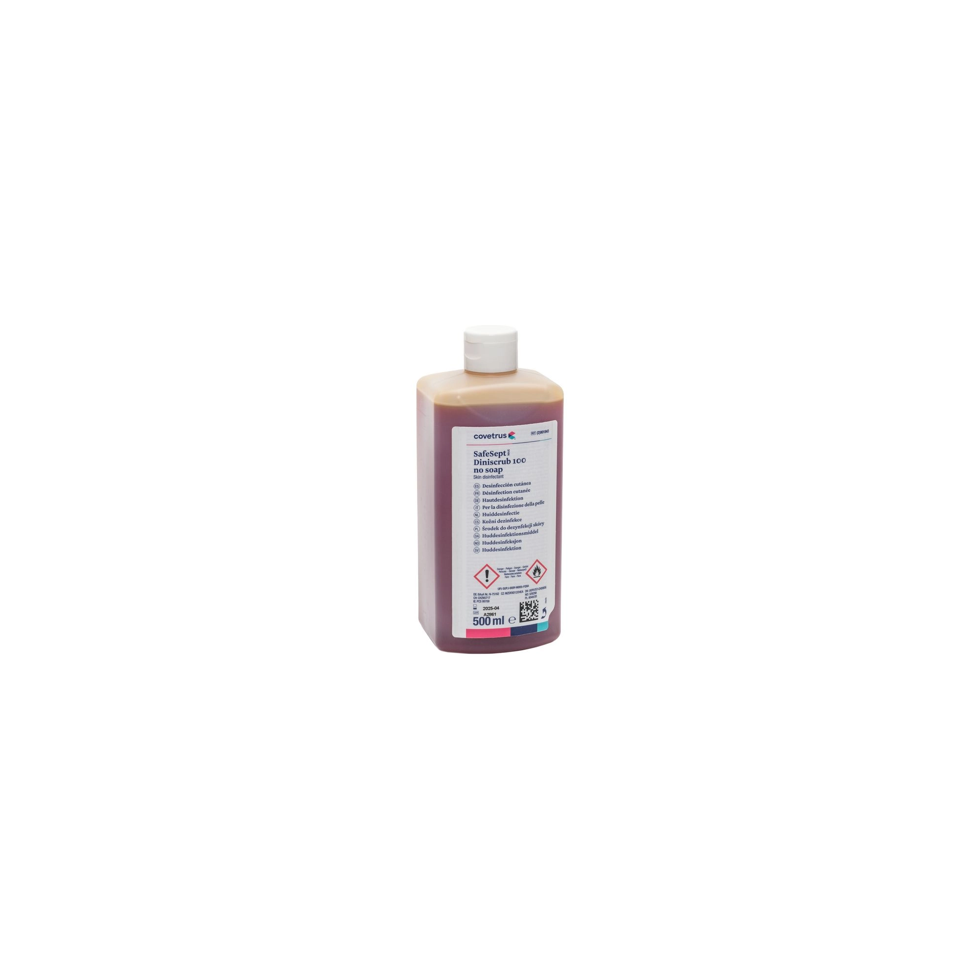 SafeSept Max Diniscrub 100 bőrfertőtlenítő, 500 ml