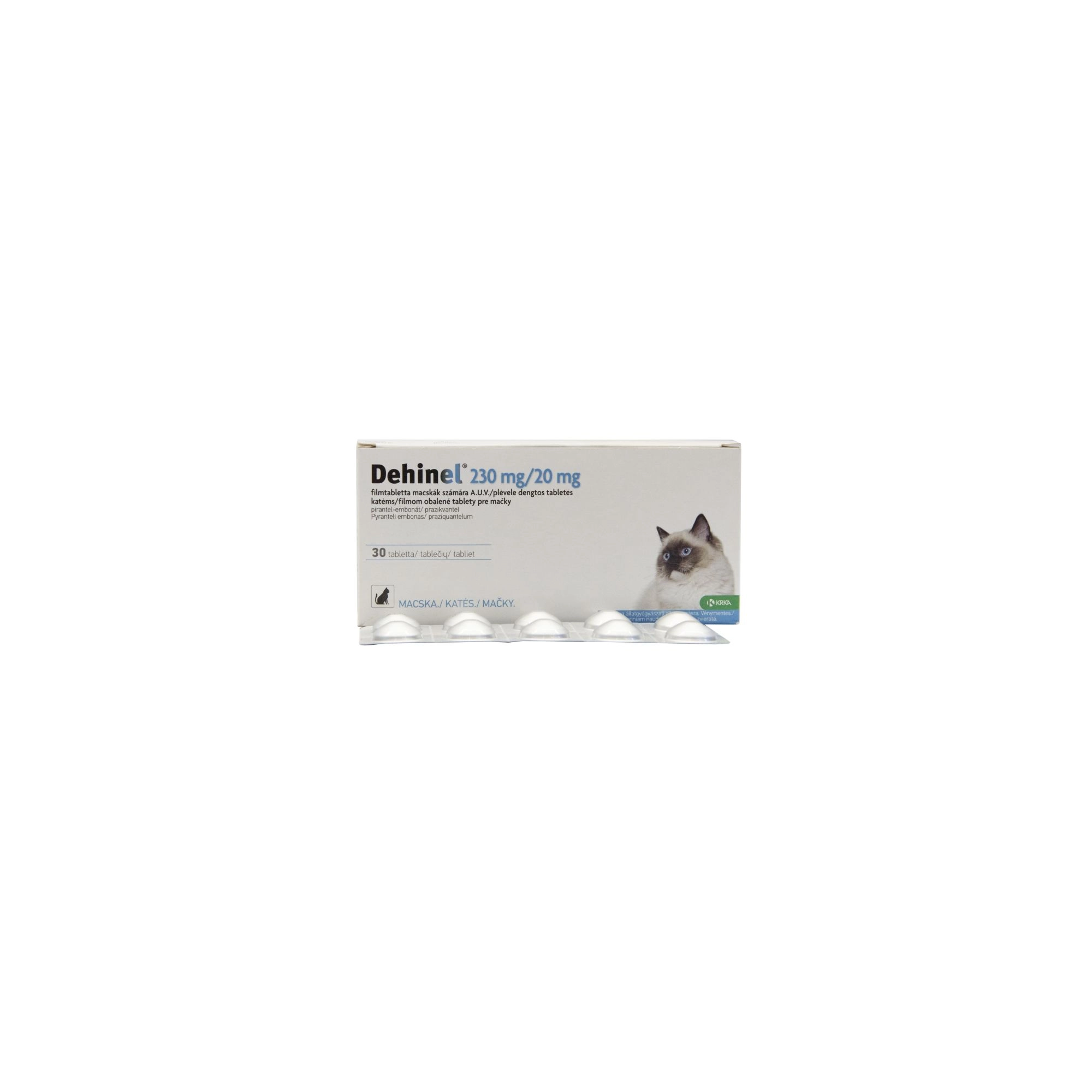 Dehinel CAT 230mg/20mg filmtabletta macskáknak 30x