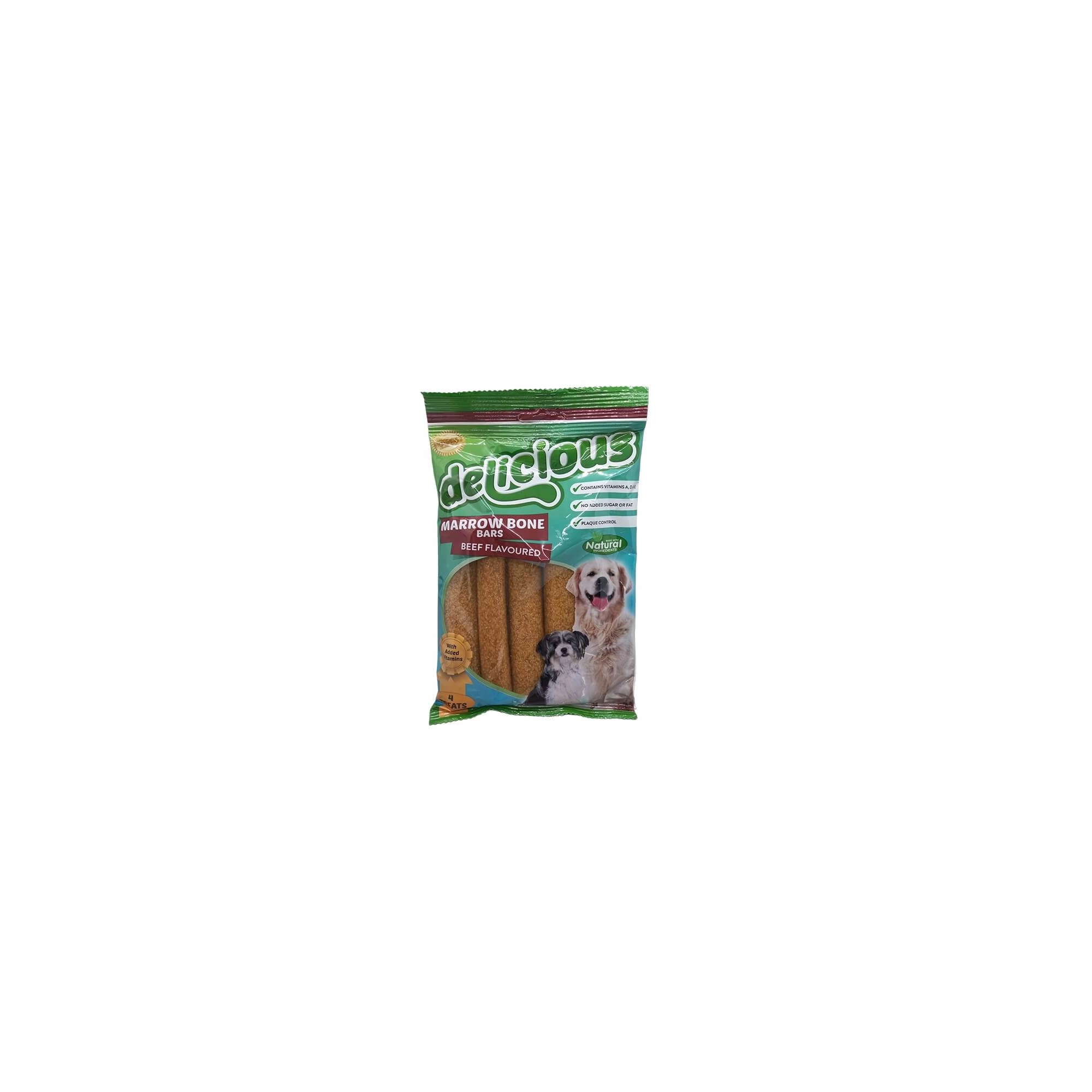 Delicious Jutalomfalat Kutyáknak Marrow Bone Bars Beef 200g