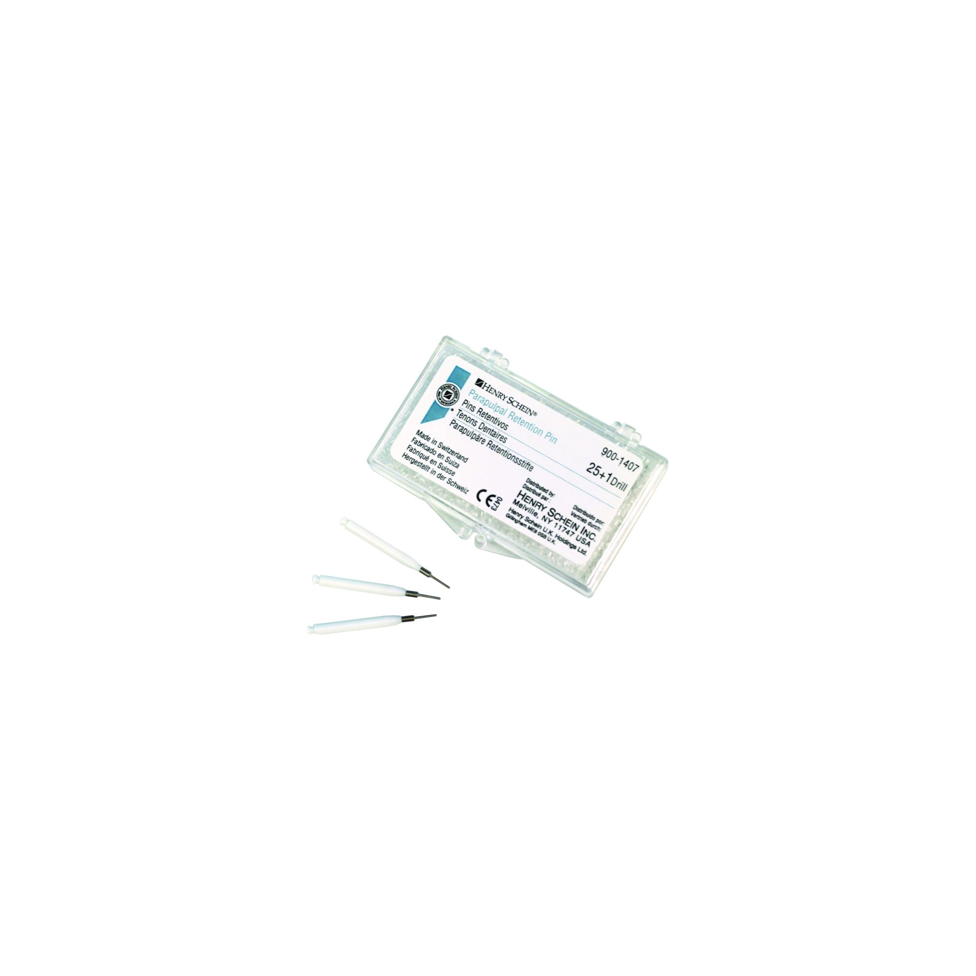 Dentin titán retentív csapok 0.60mm, 25 db + 1 fúró
