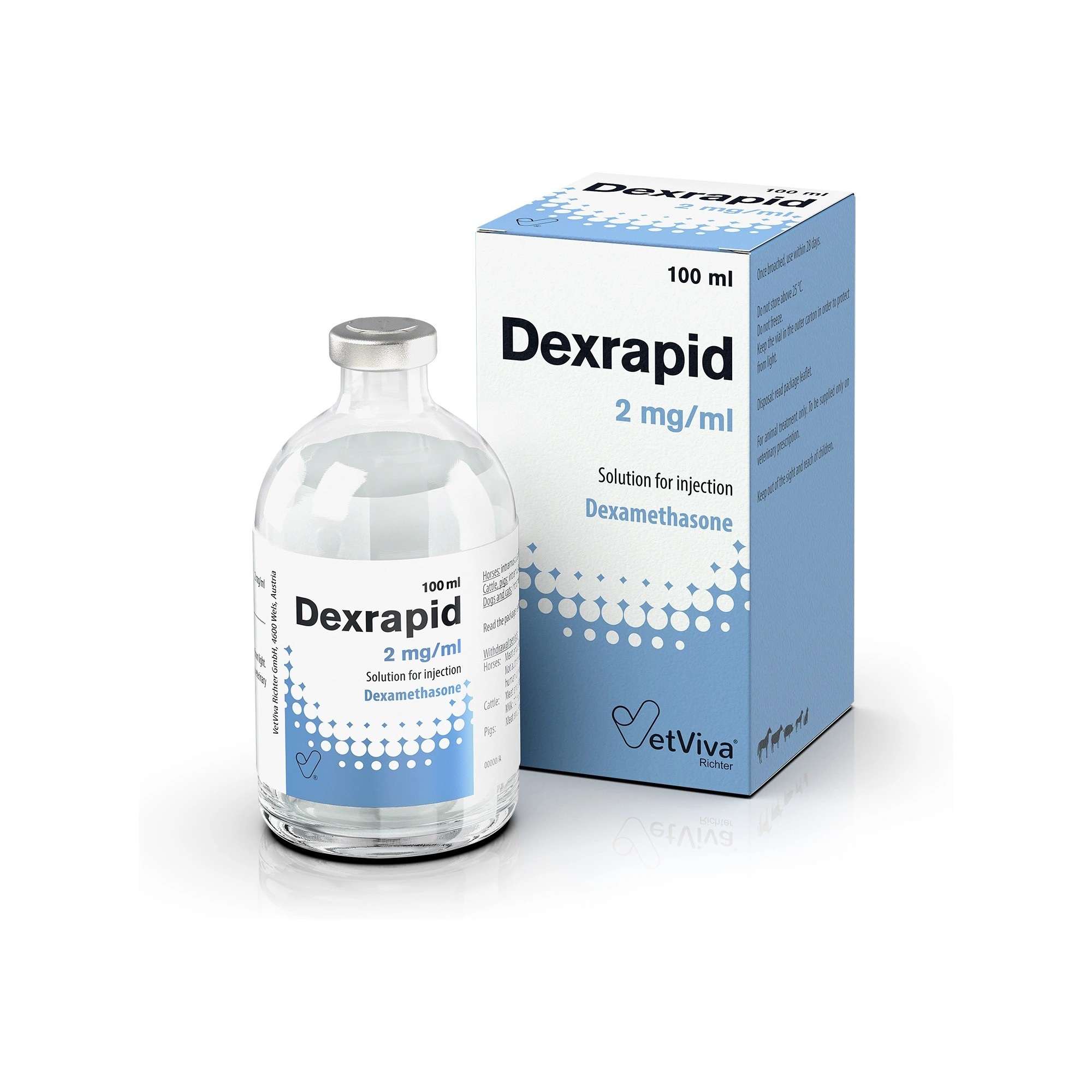 Dexrapid 2 mg/ml oldatos injekció 100ml