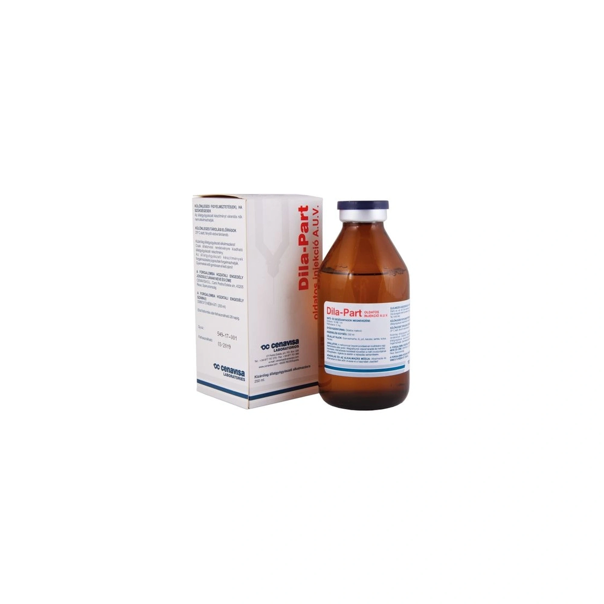 Dila-Part injekció 250 ml
