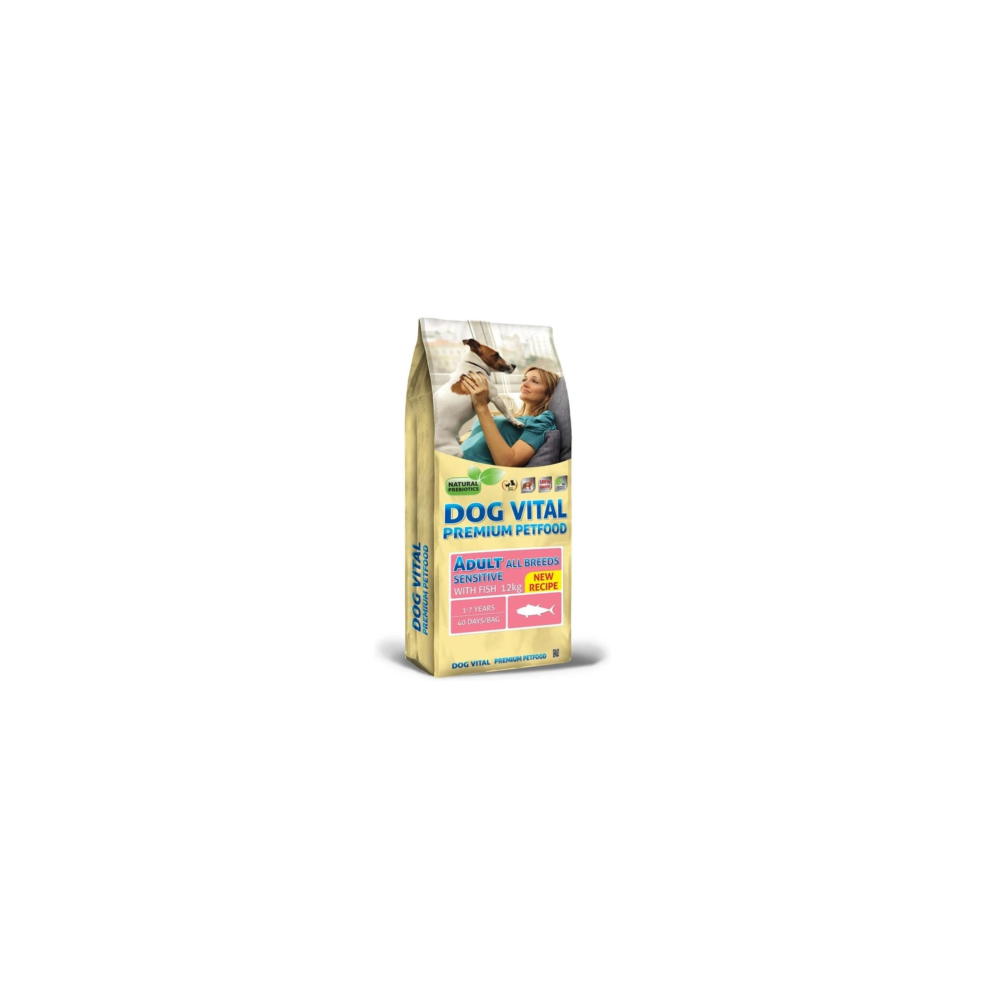 Dog Vital Adult Sensitive All Breeds Fish 12kg