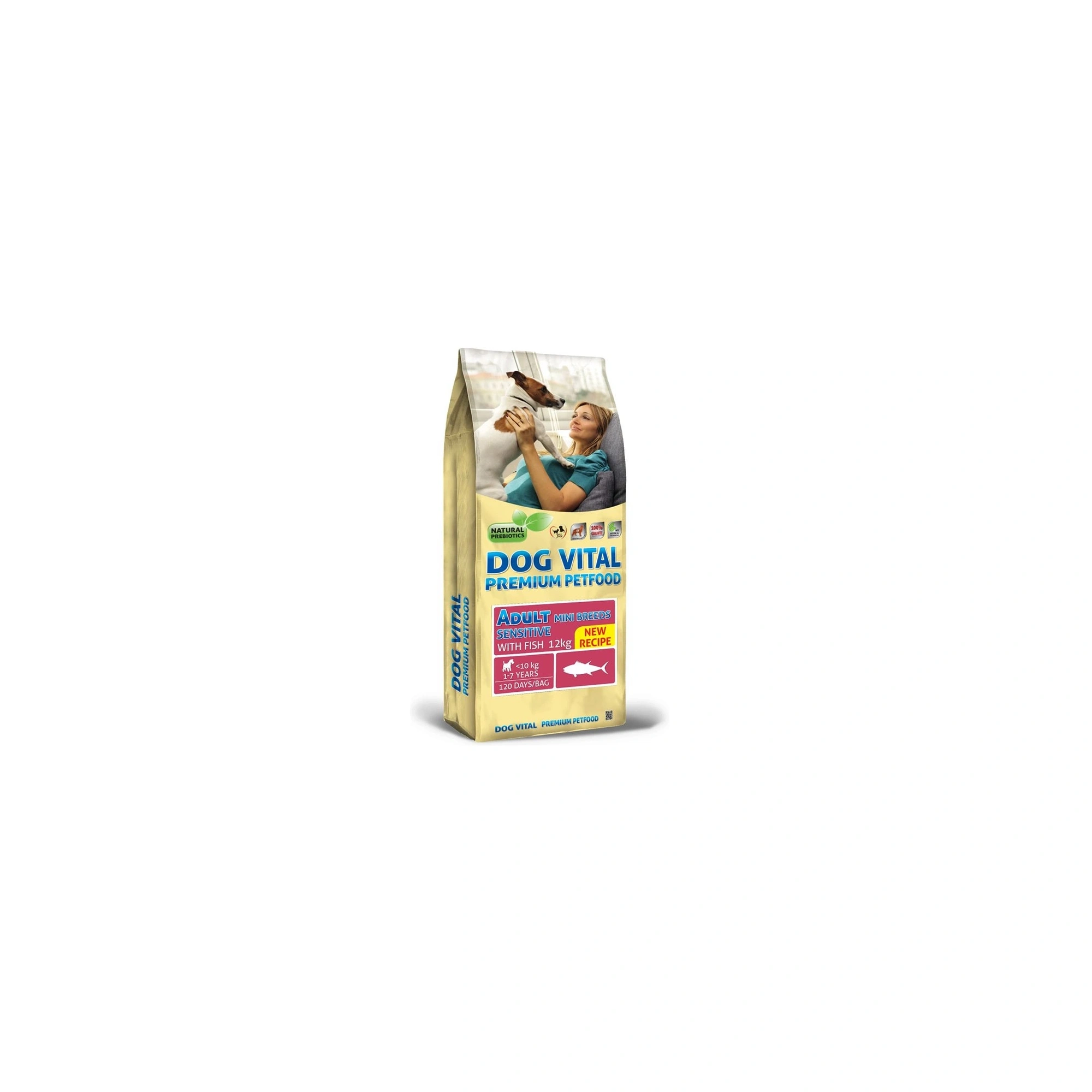 Dog Vital Adult Sensitive Mini Breeds Fish 12kg