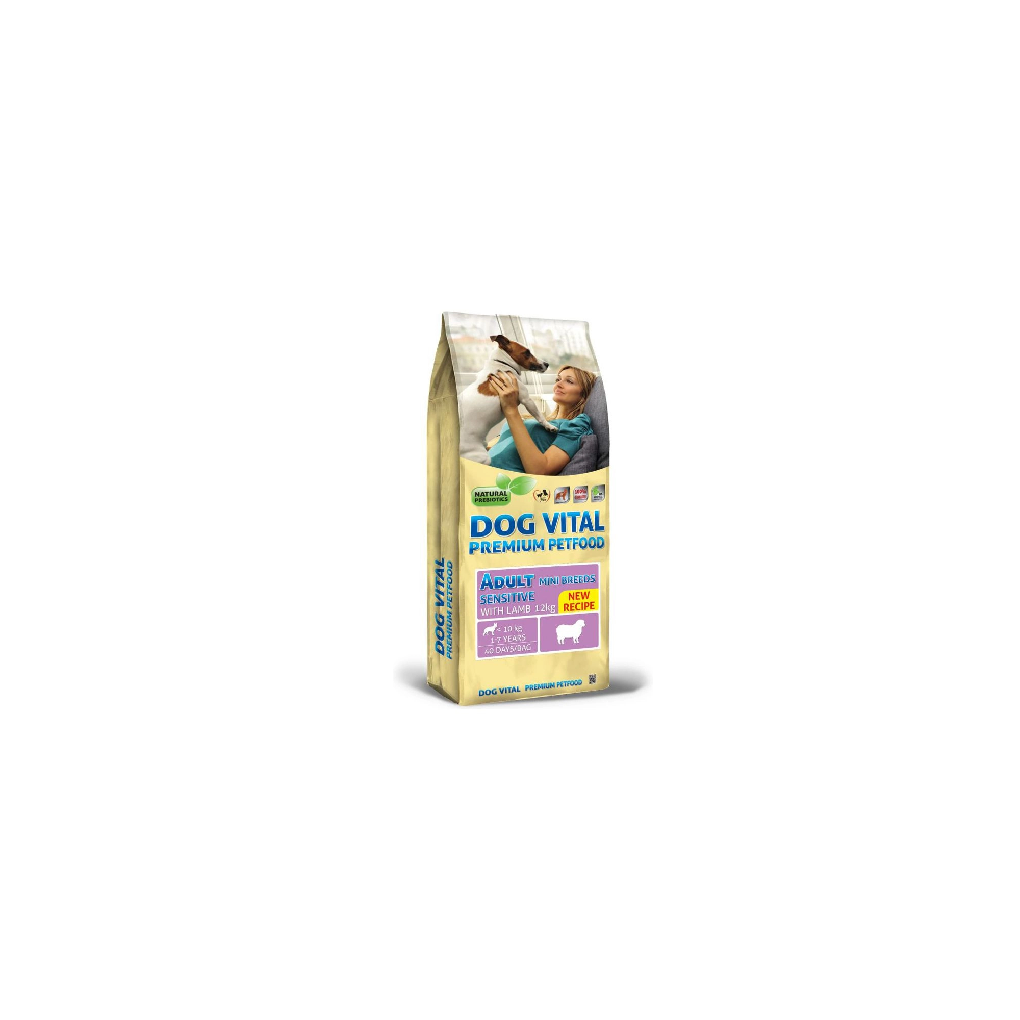 Dog Vital Adult Sensitive Mini Breeds Lamb 12kg