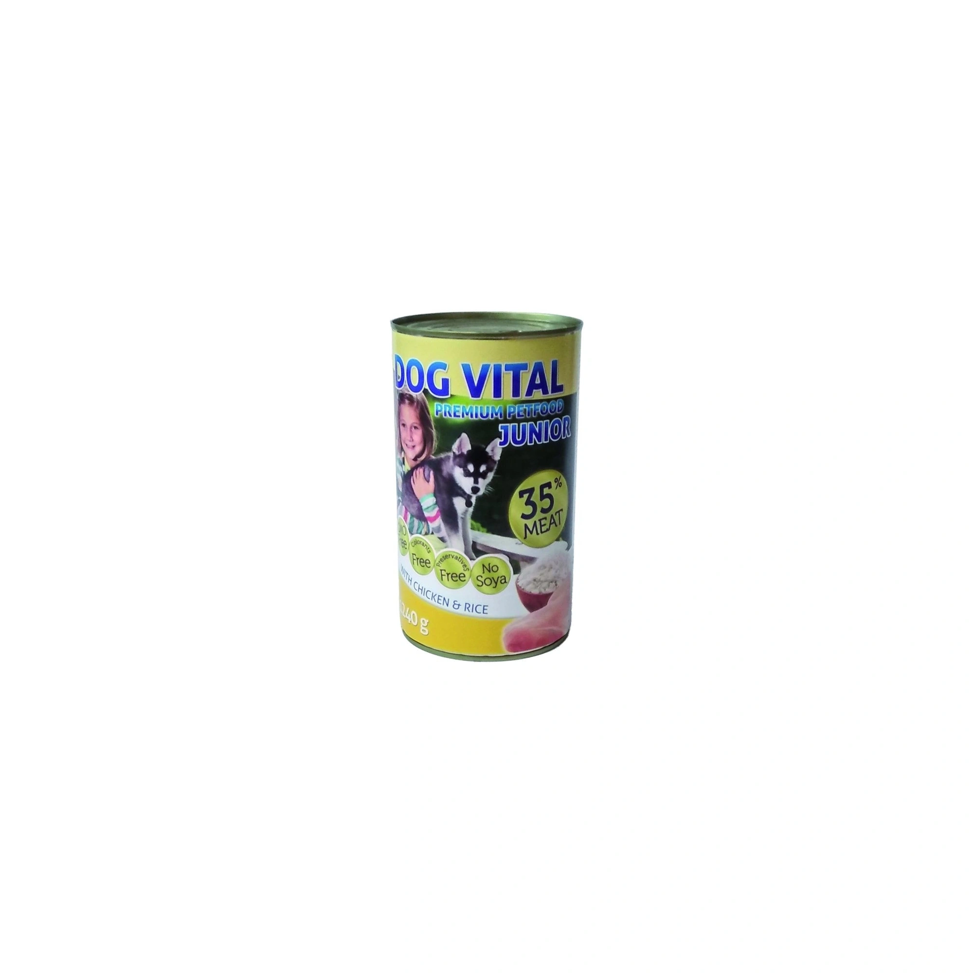 Dog Vital Junior konzerv chicken & rice 1240g