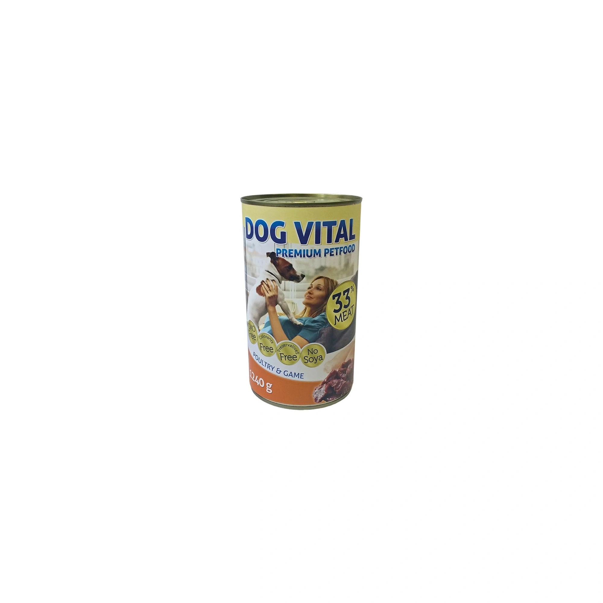 Dog Vital konzerv baromfi, vad 1240g