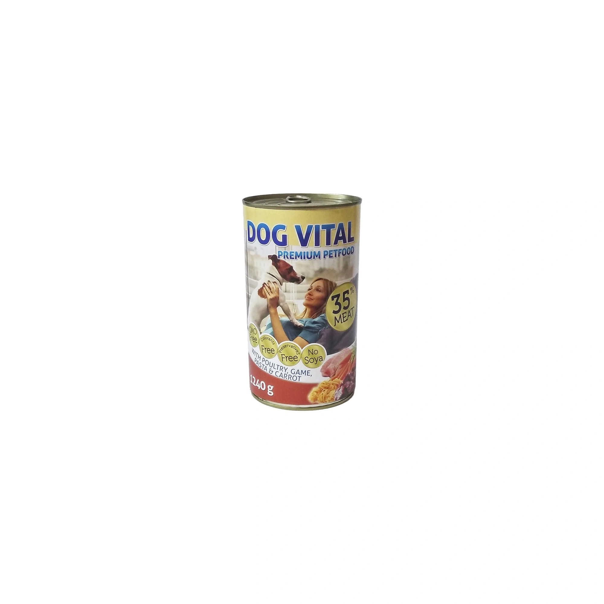 Dog Vital konzerv Poultry, Game,Pasta&Carrot 1240gr