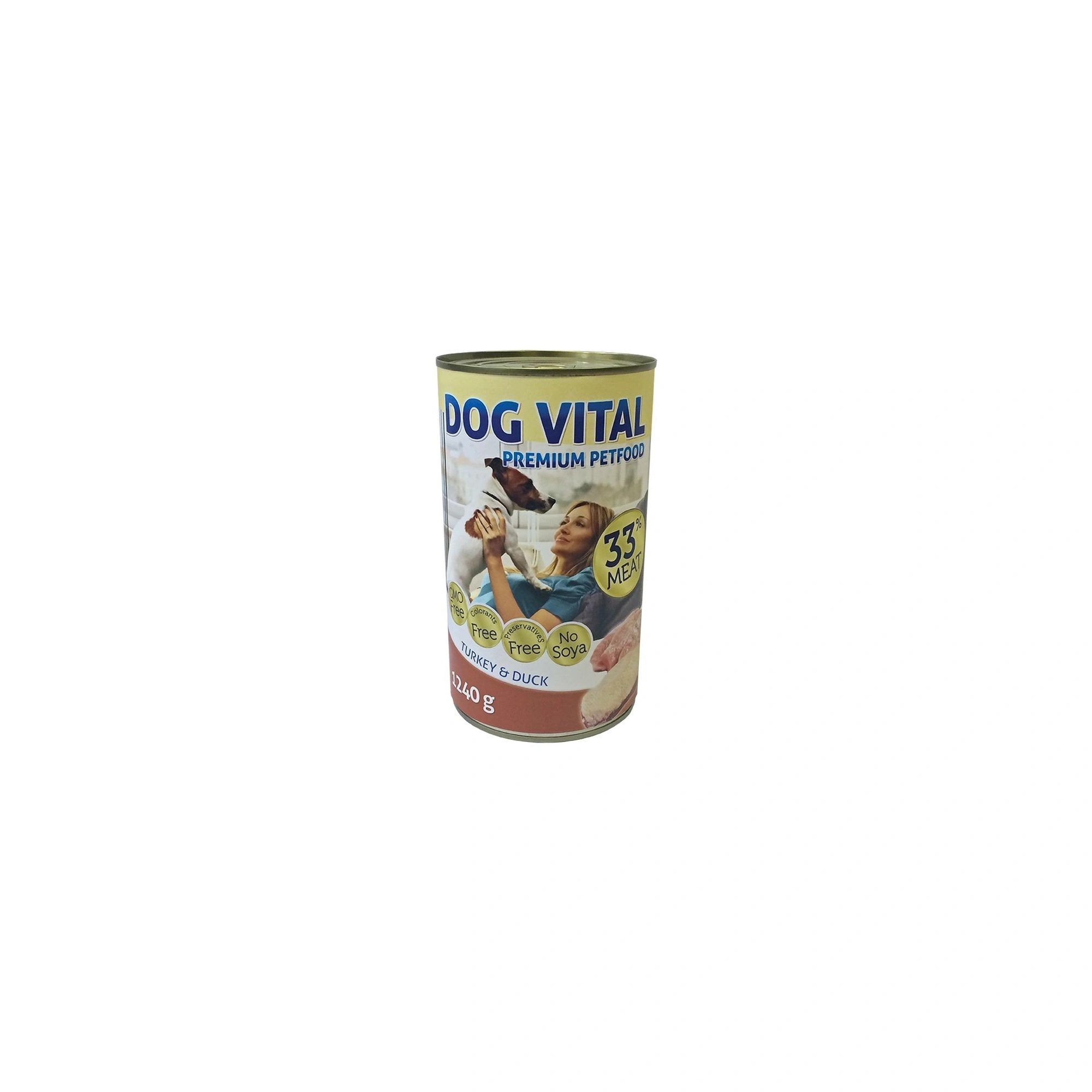 Dog Vital konzerv pulyka, kacsa 1240g