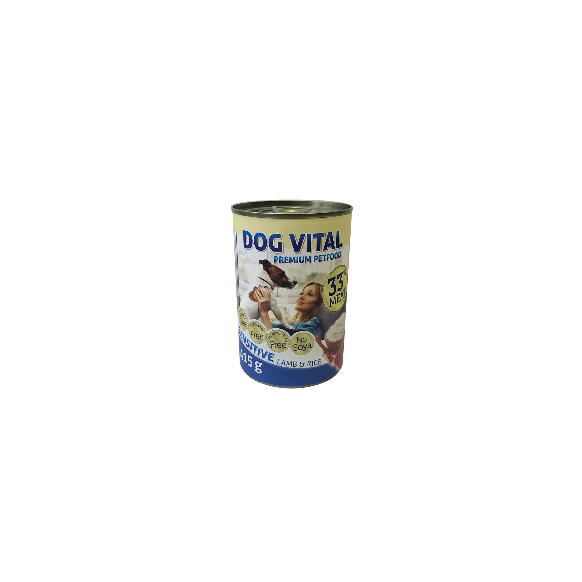 Dog Vital Sensitive konzerv bárány, rizs 415g
