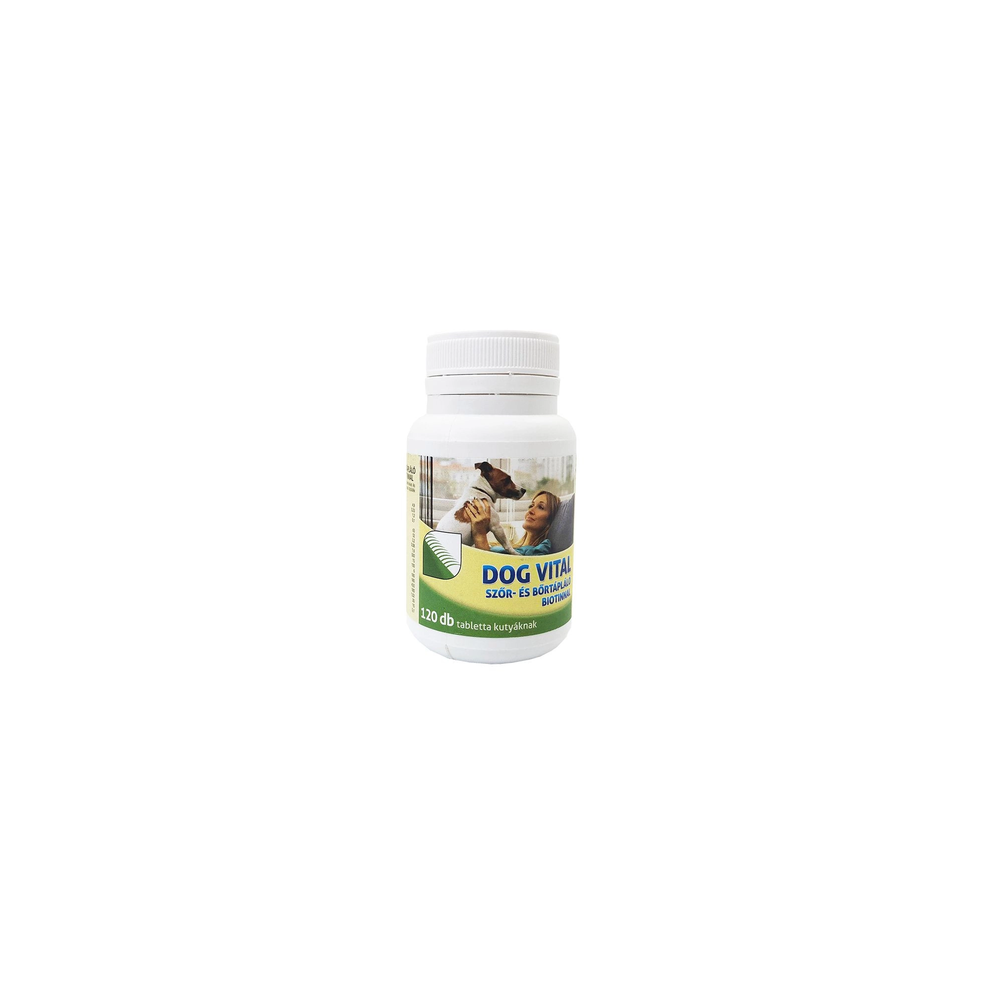 Dog Vital szőr - és bőrtápláló biotinnal 120db