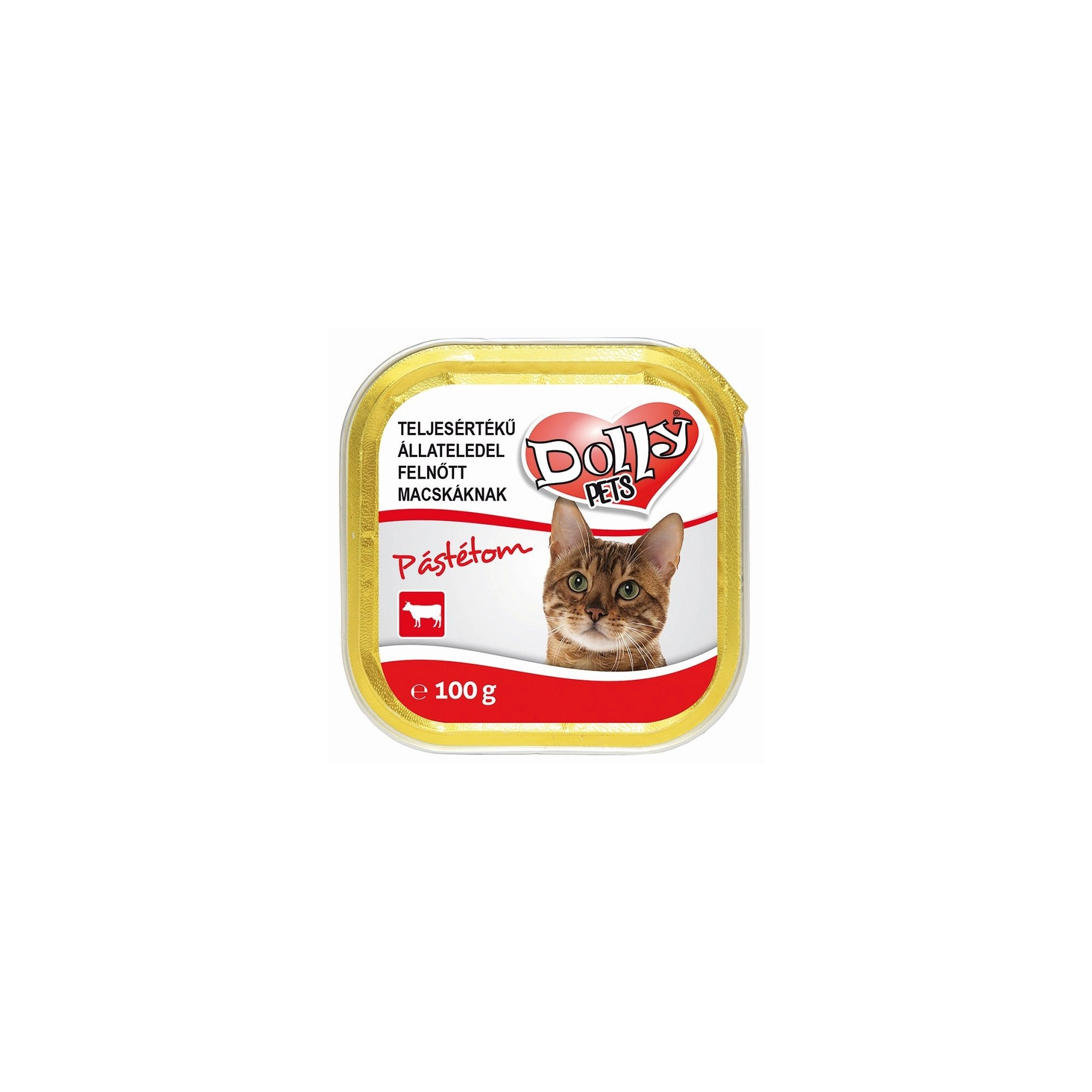 Dolly Cat Alutálka Marhás 100gr