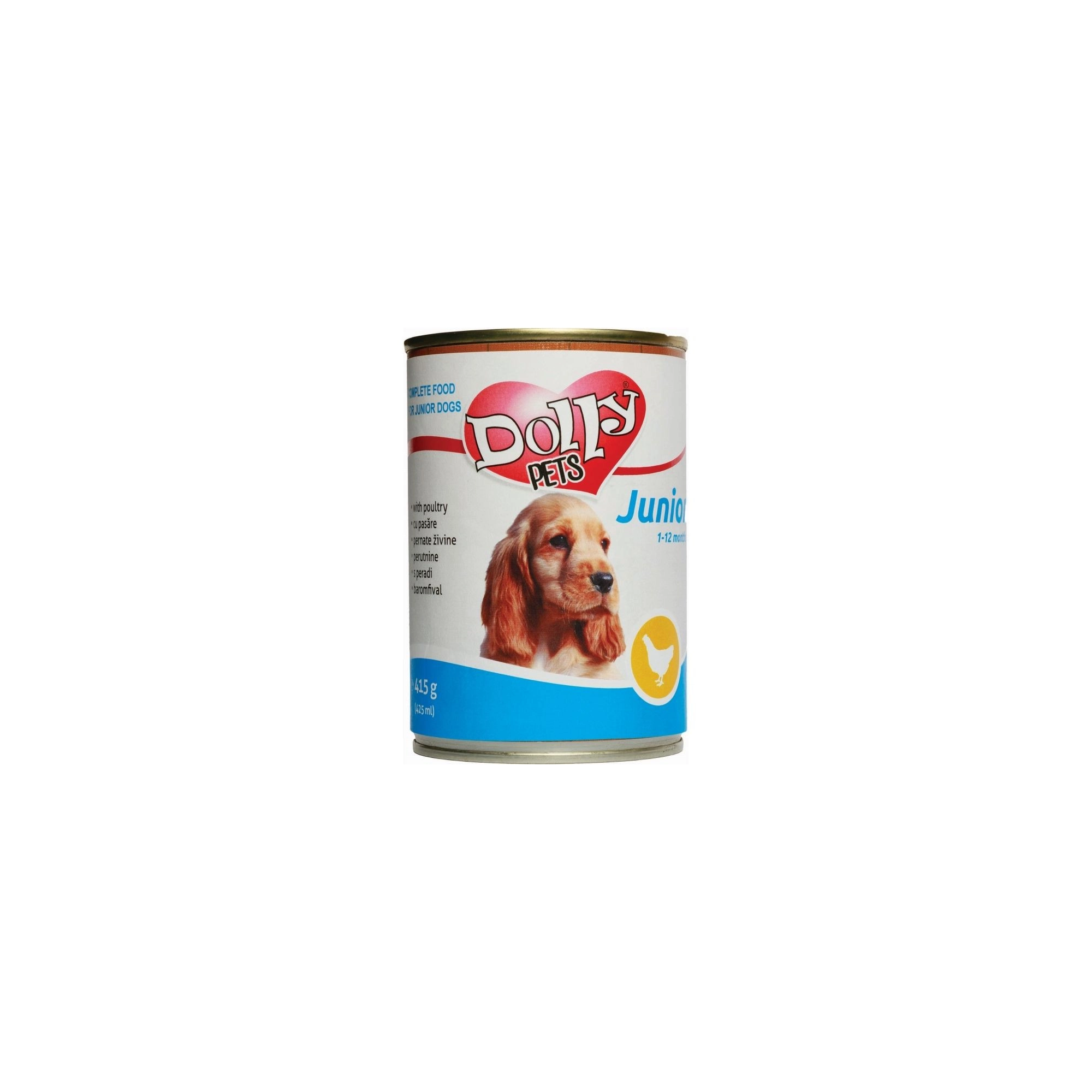 Dolly Dog Junior konzerv csirke 415g